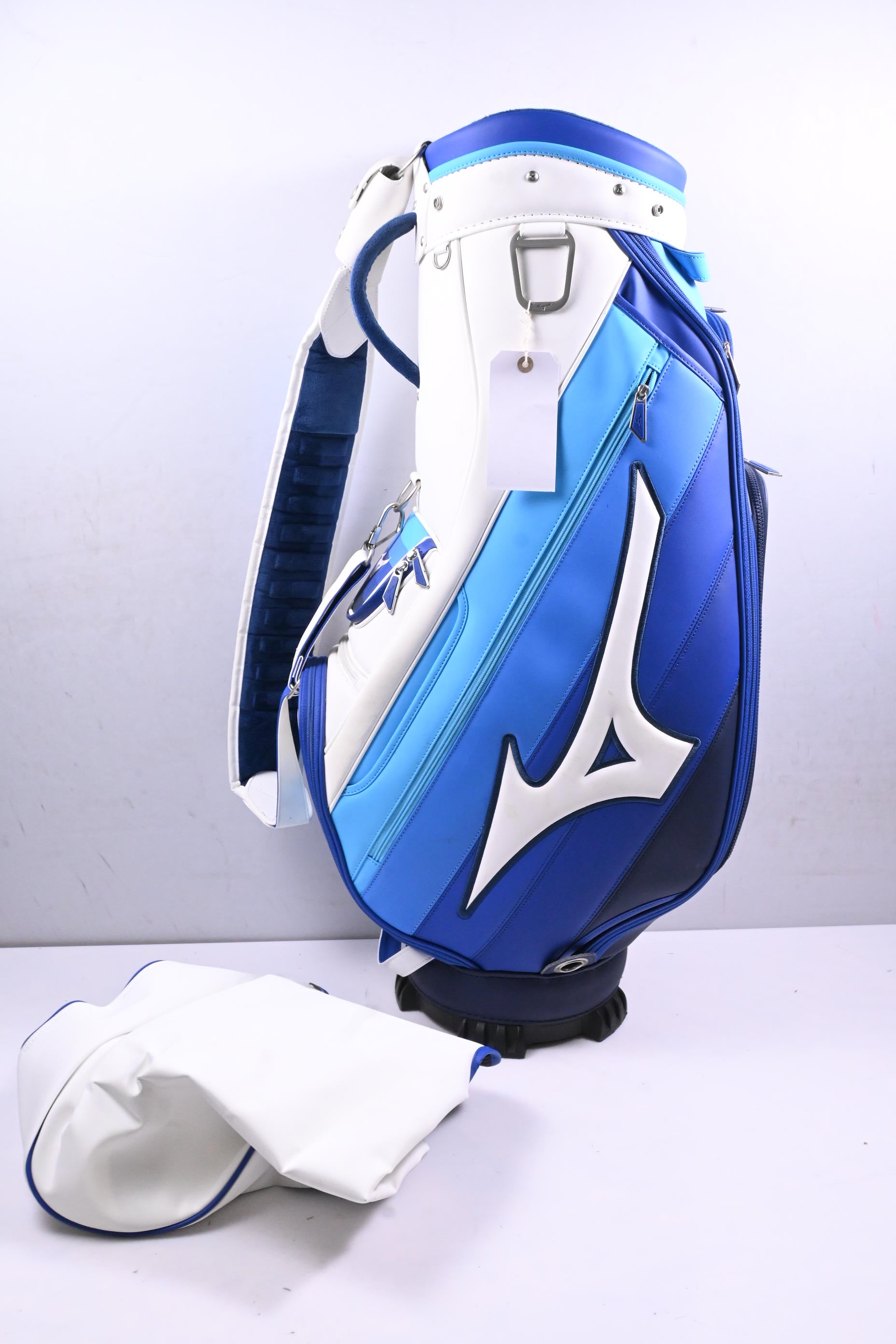 Mizuno Tour Bag / 6-Way Divider / White, Blue