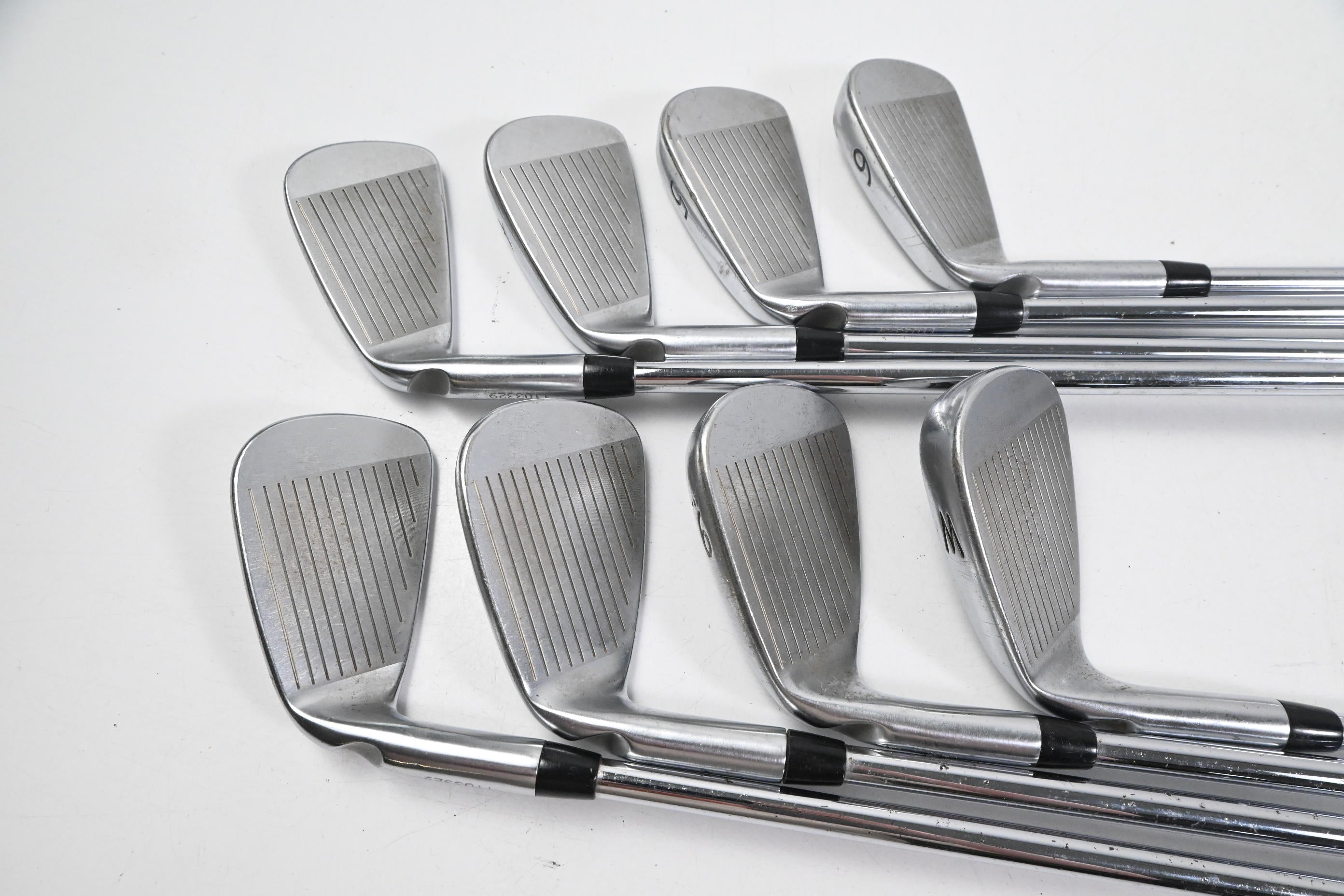 Ping S55 Irons / 3-PW / Green Dot / Stiff Flex Dynamic Gold S300 Shafts