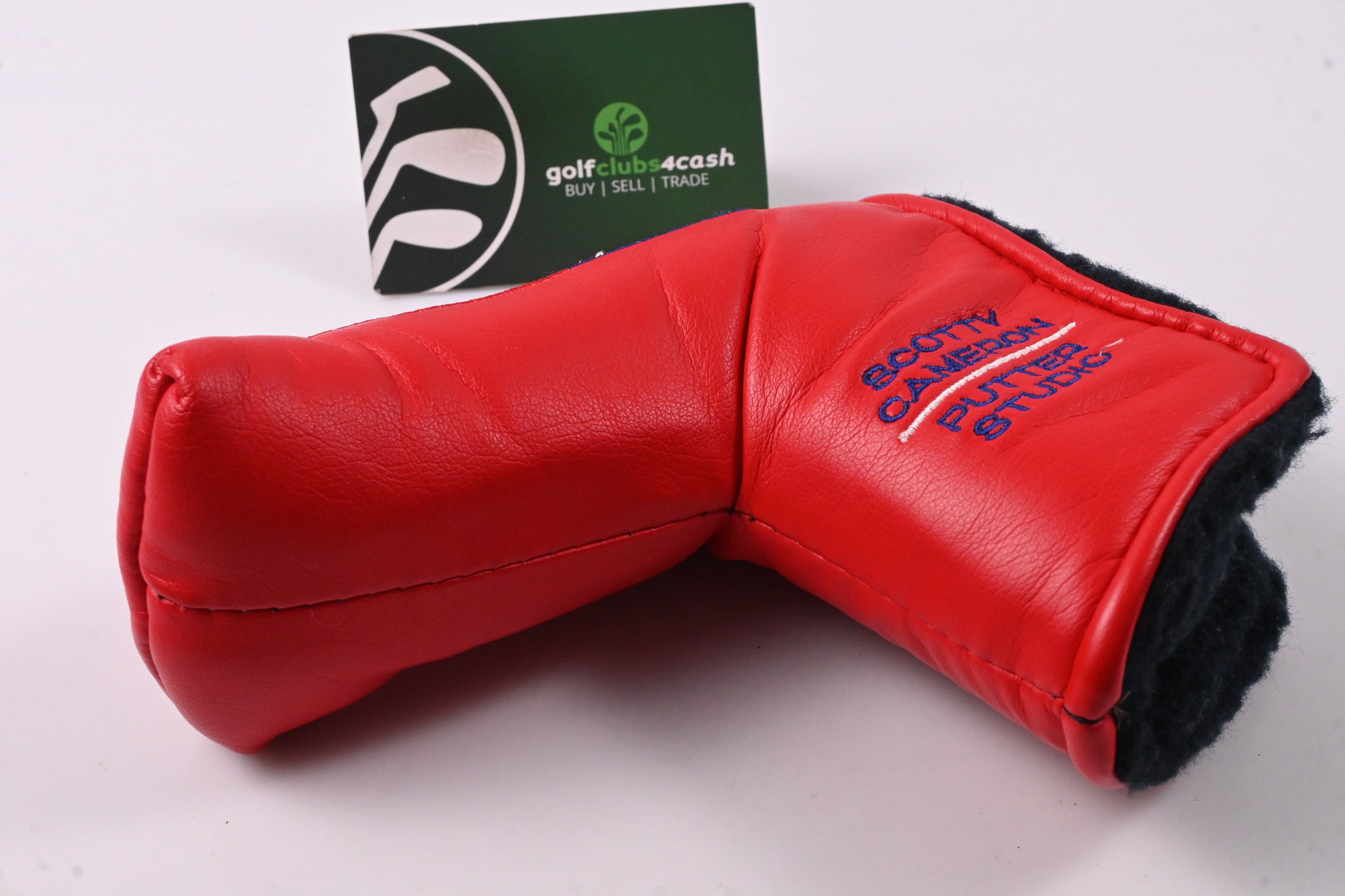 Scotty Cameron 2002 Red Flag Putter Cover / Blade / Red