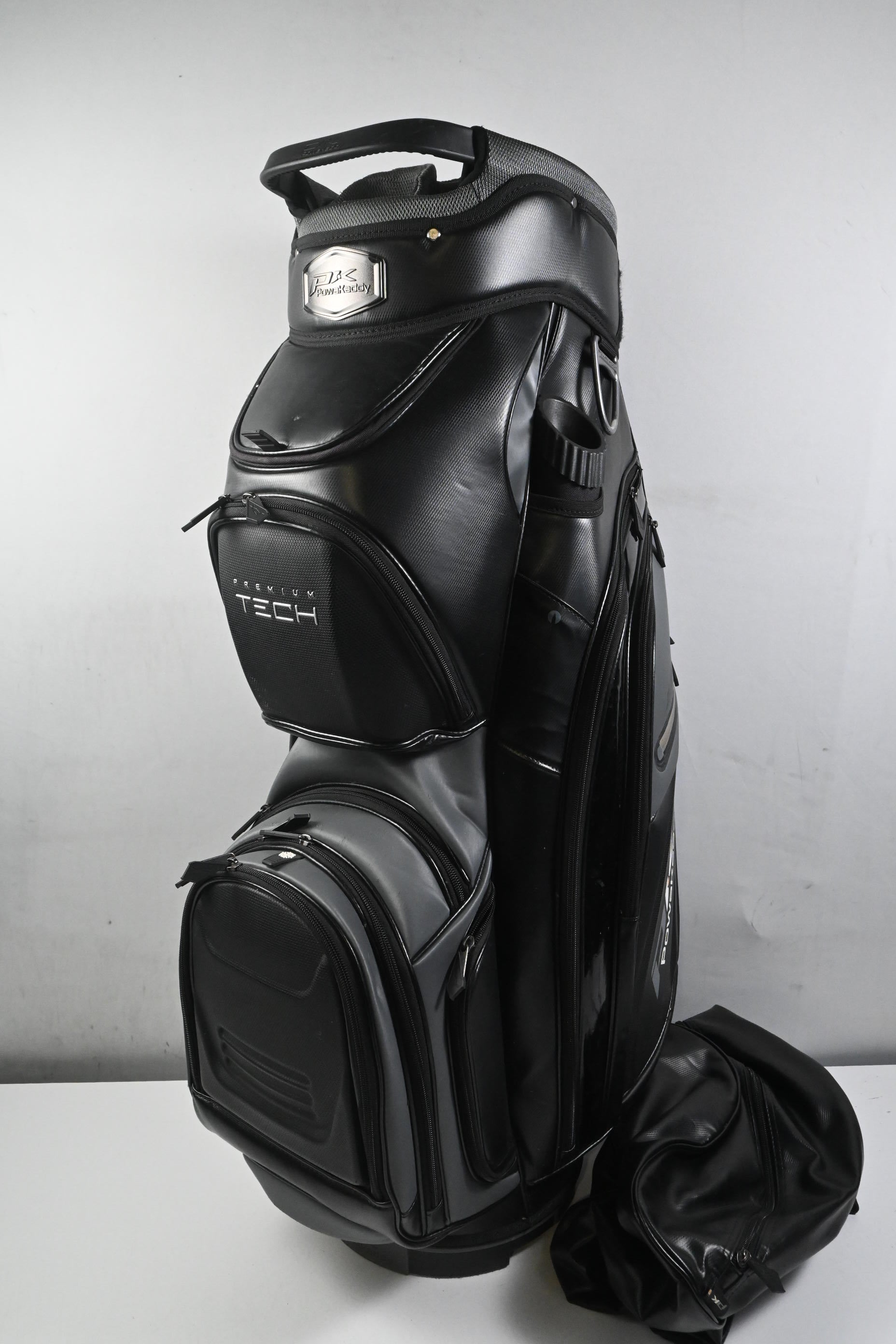 Powakaddy Premium Tech Cart Bag / 14-Way Divider / Black