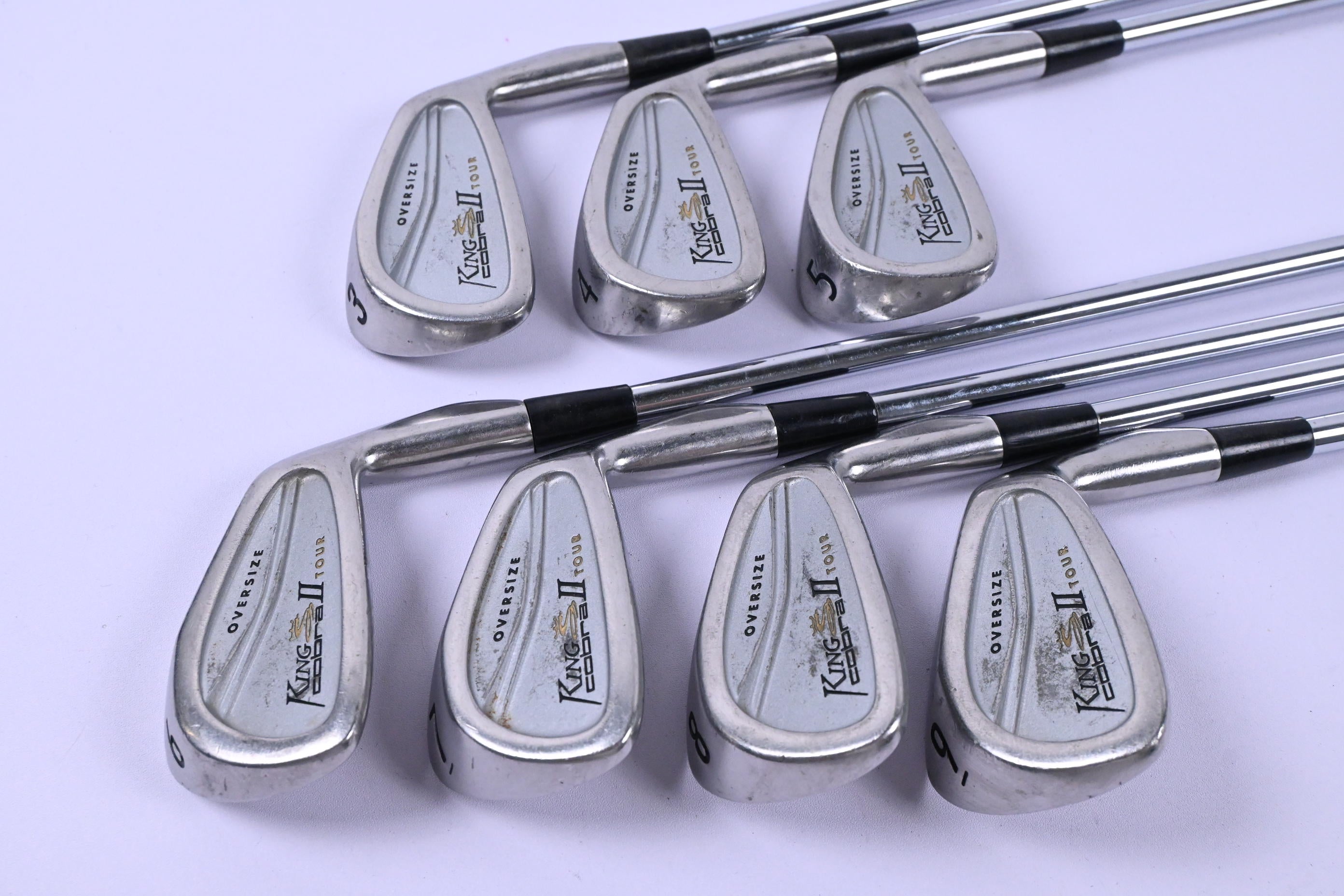 King Cobra Oversize II Tour Irons / 3-9I / Regular Flex Lightweight Steel Shafts