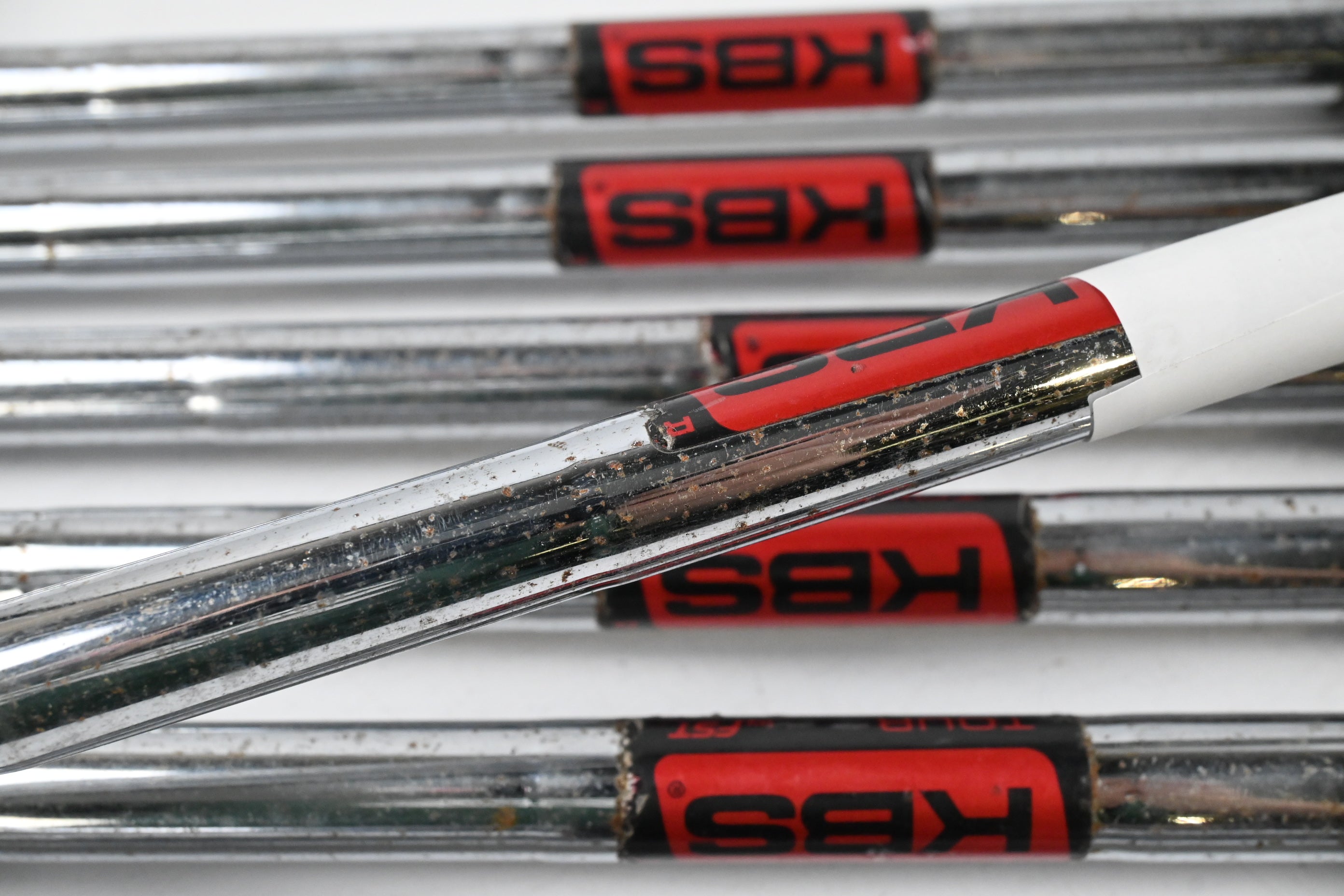 Taylormade Tour Preferred CB 2014 Irons / 4-PW / Regular Flex KBS Tour Shafts