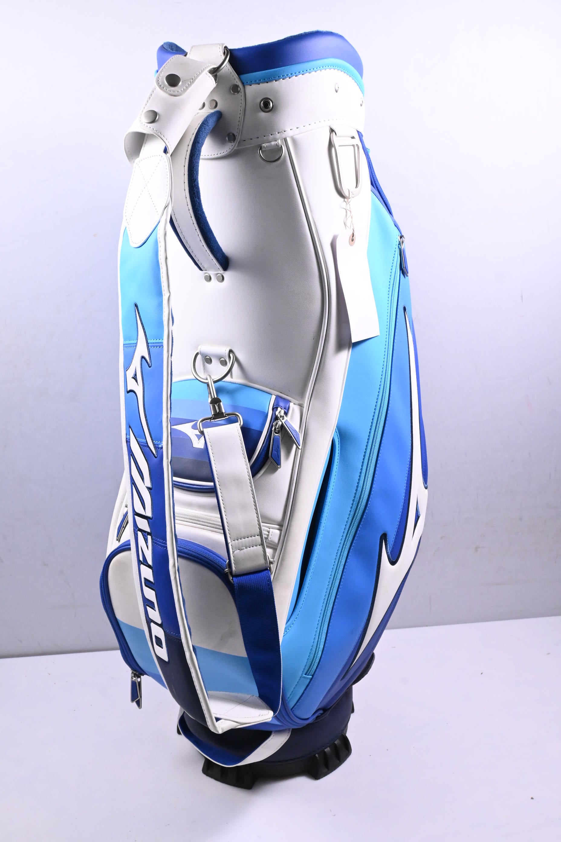 Mizuno Tour Bag / 6-Way Divider / White, Blue