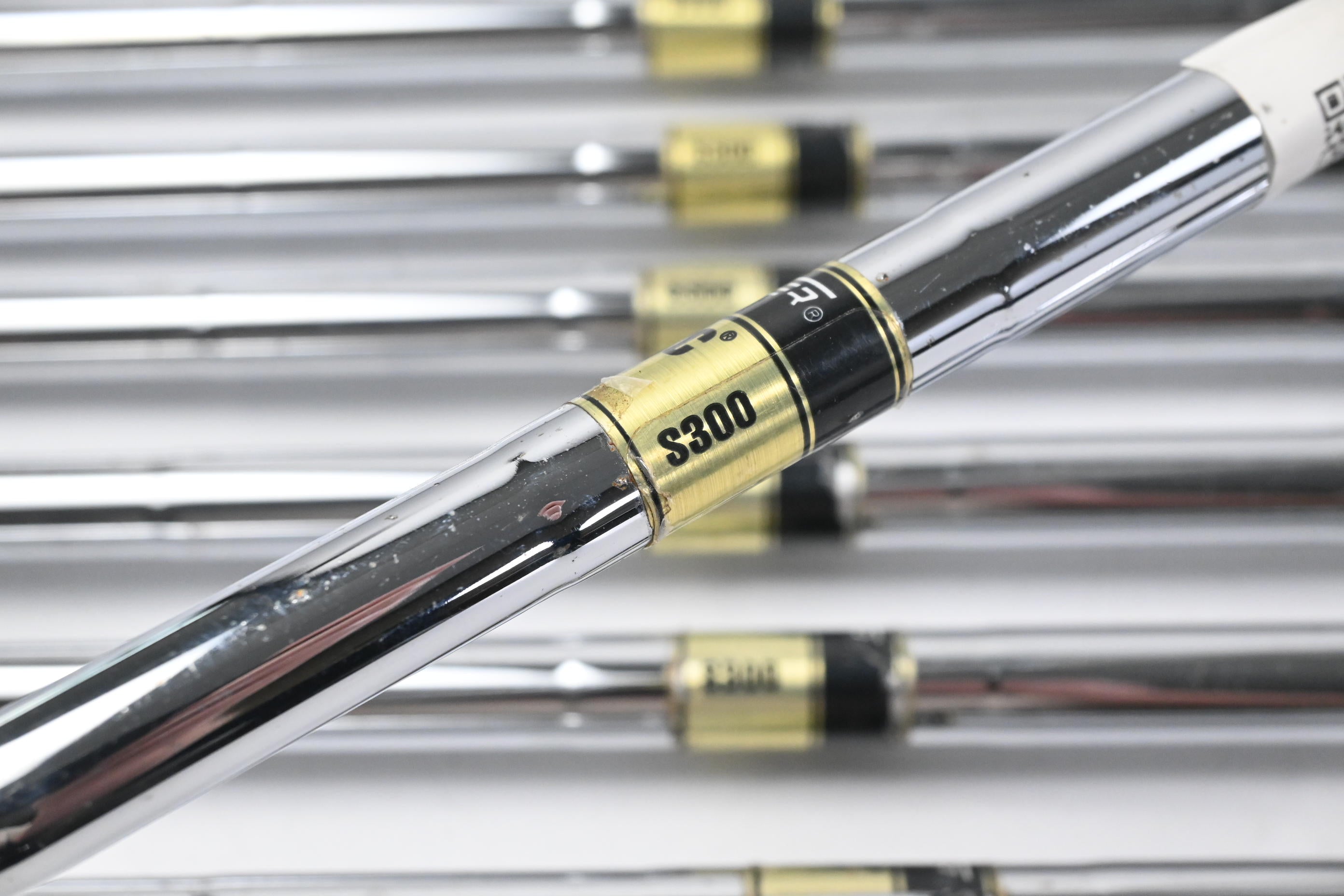 Ping S55 Irons / 3-PW / Green Dot / Stiff Flex Dynamic Gold S300 Shafts