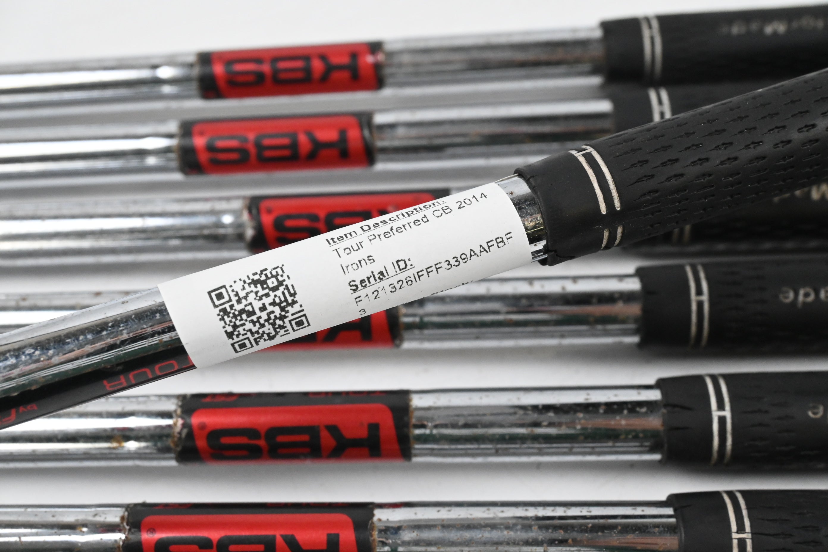 Taylormade Tour Preferred CB 2014 Irons / 4-PW / Regular Flex KBS Tour Shafts