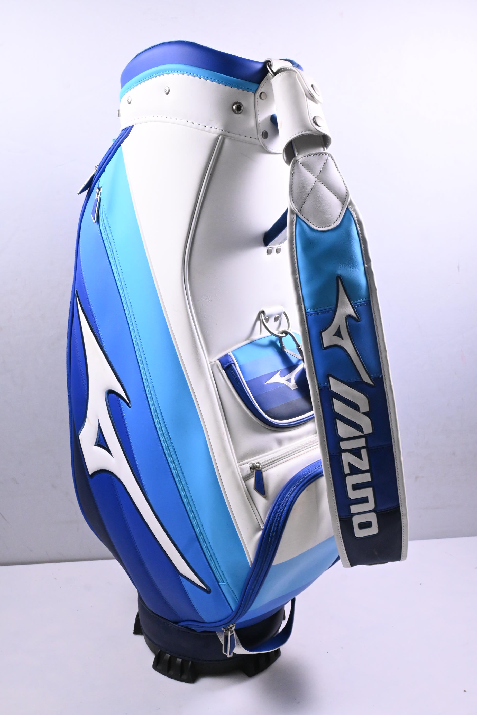 Mizuno Tour Bag / 6-Way Divider / White, Blue