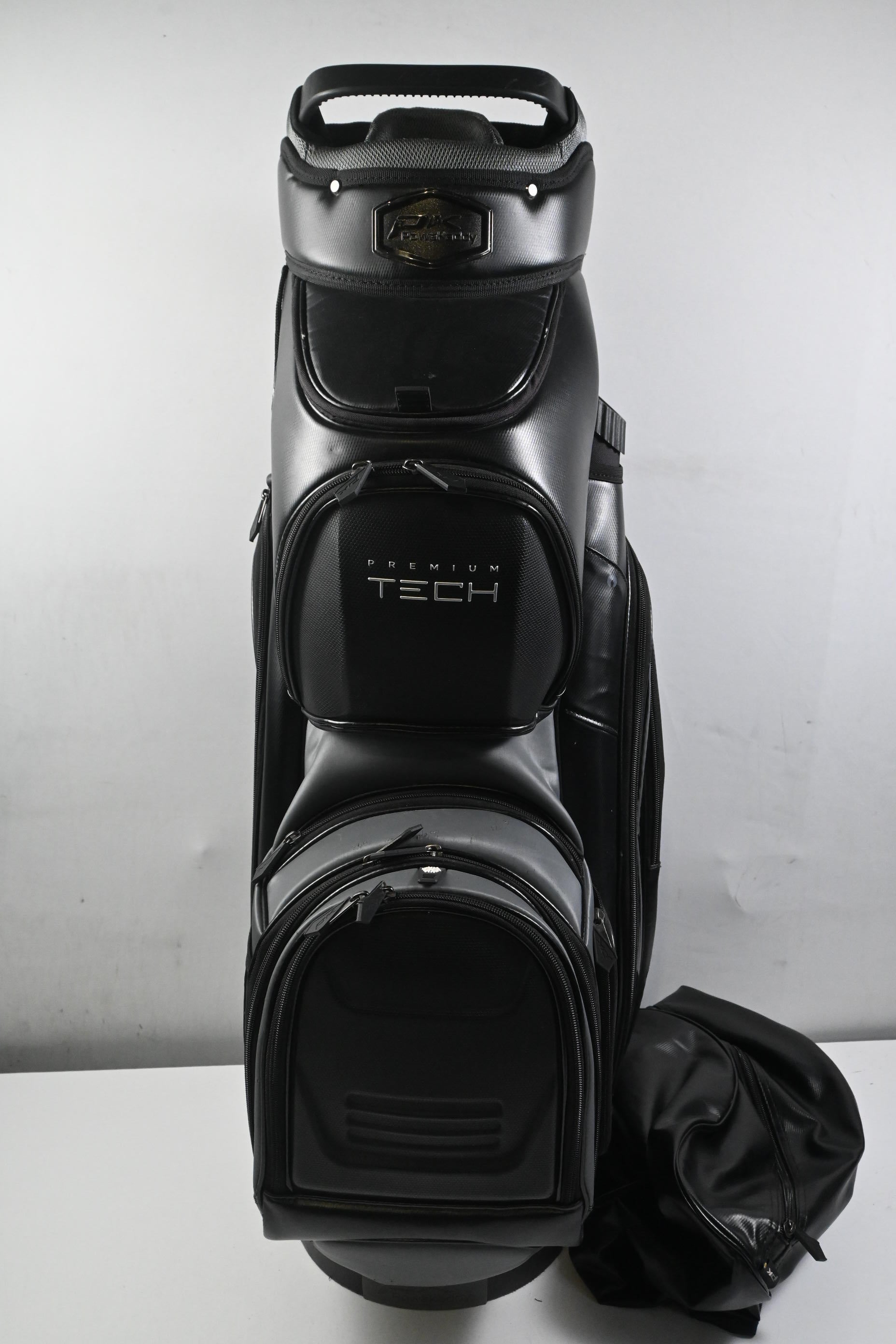 Powakaddy Premium Tech Cart Bag / 14-Way Divider / Black