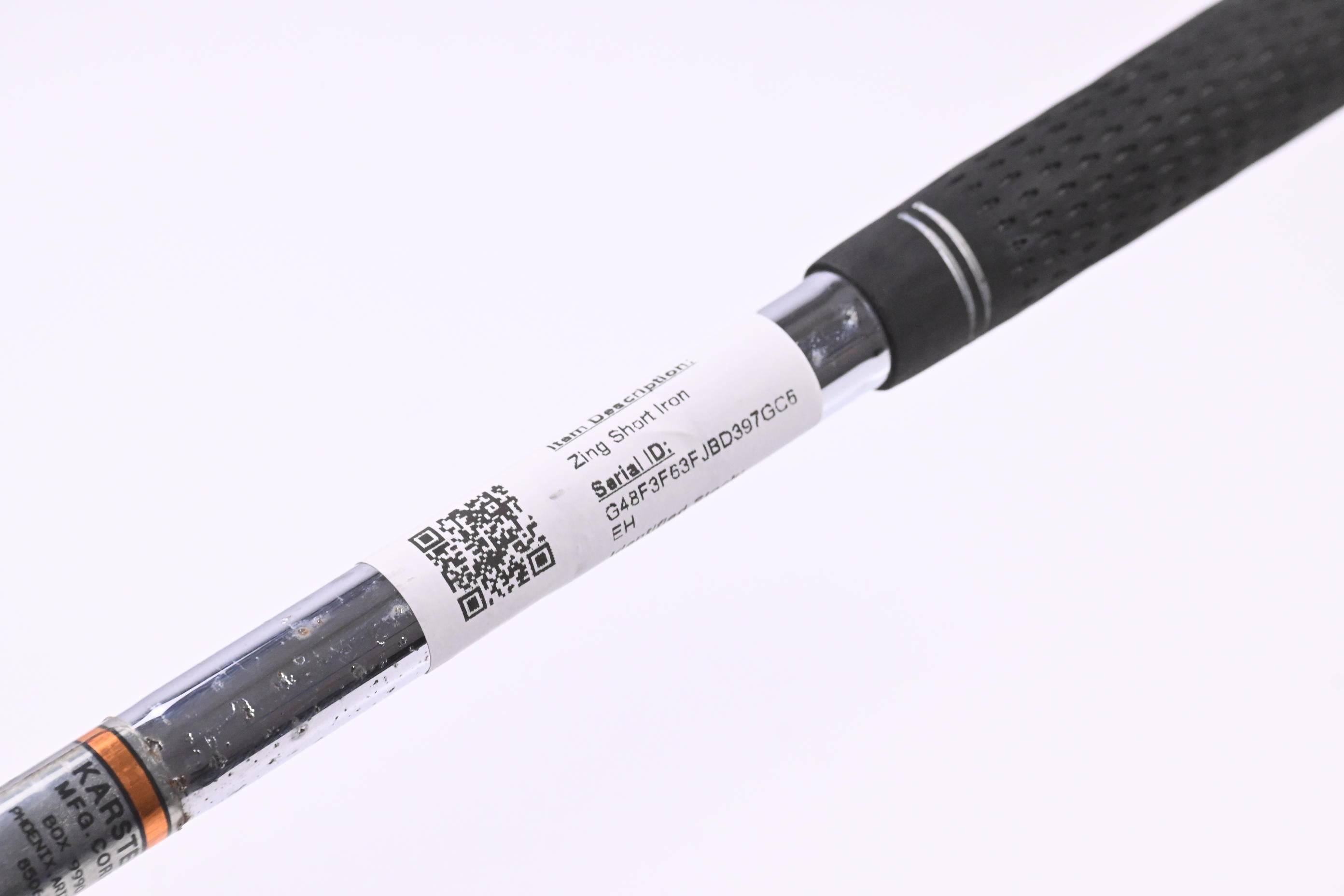 Ping Zing #9 Iron / 42.5 Degree / Black Dot / Stiff Flex Ping KT-M Shaft