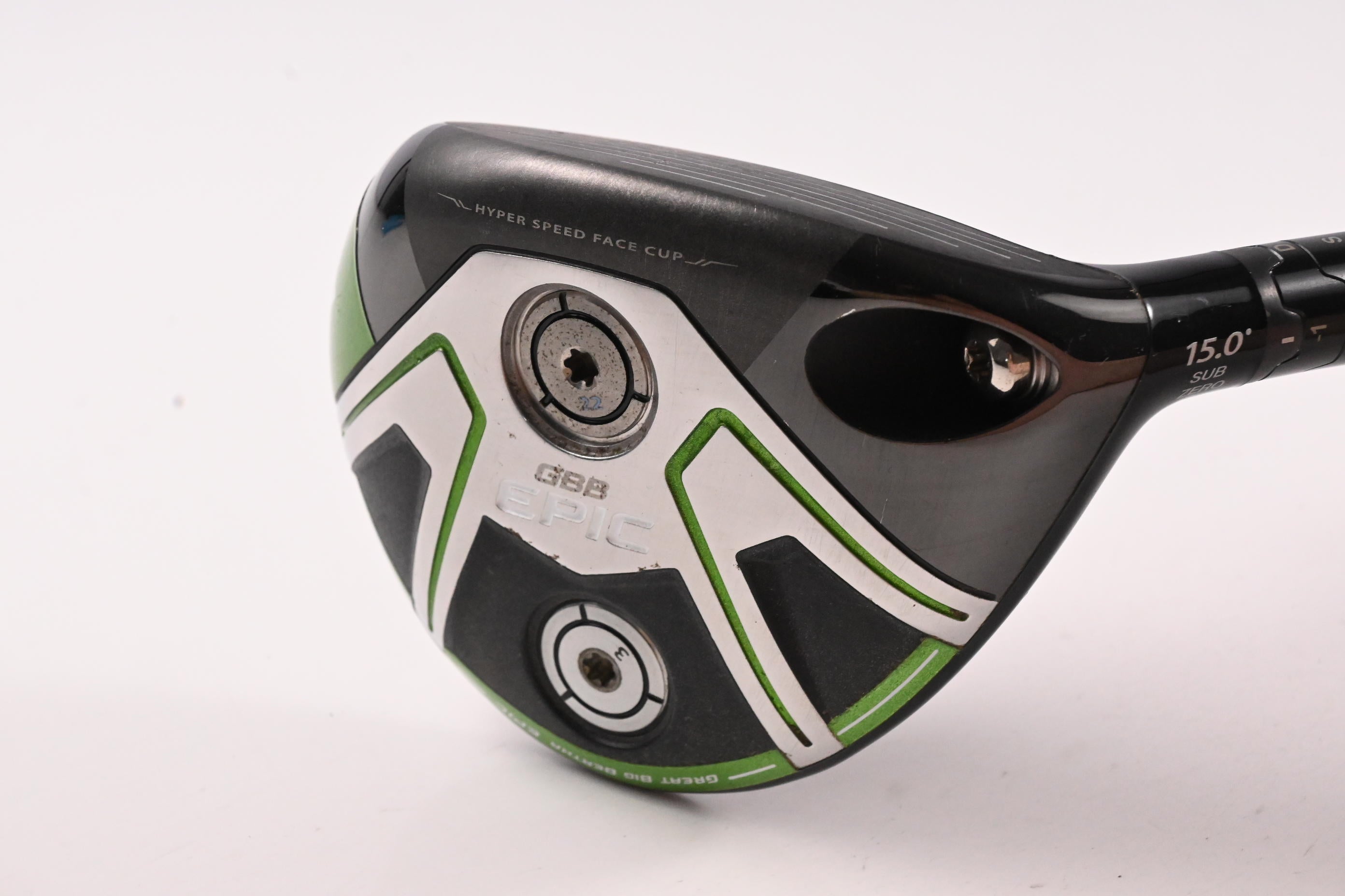 Callaway GBB Epic #3 Wood / 15 Degree / Stiff Flex Fujikura Pro 72 Shaft