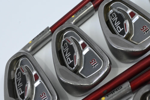 Ping i15 Irons / 4-PW+54°+60° / Yellow Dot / Regular Flex Ping TFC 149 Shafts
