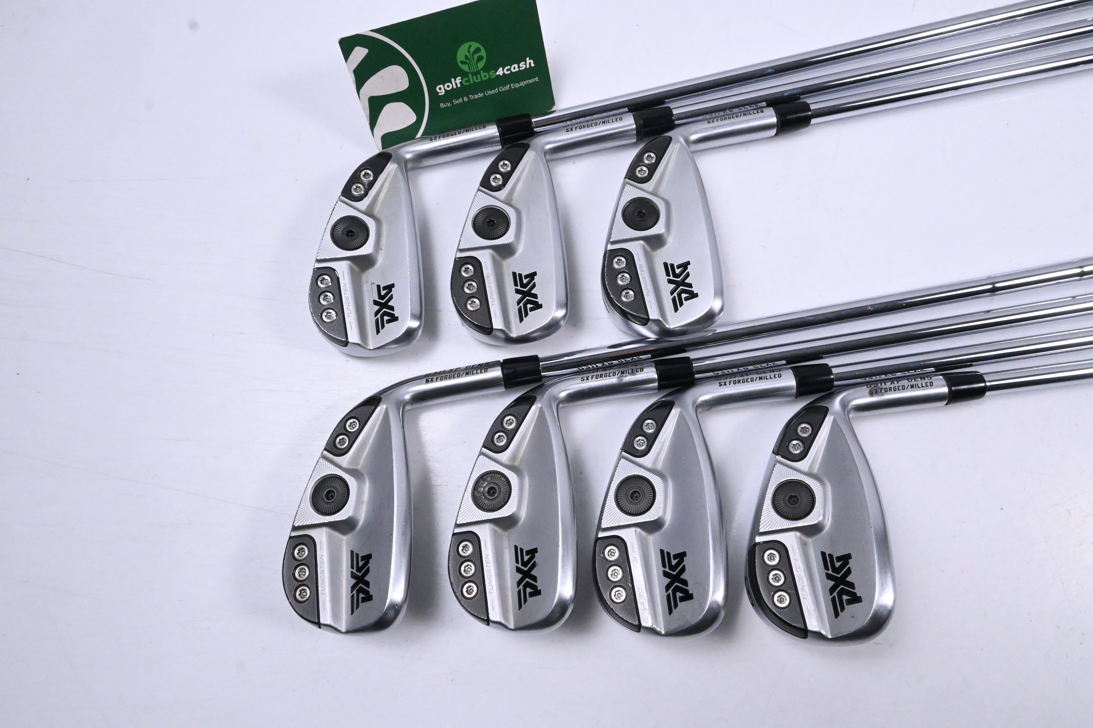 PXG 0311 P Gen5 Irons / 5-PW+GW / Stiff Flex Elevate MPH 95 Shafts