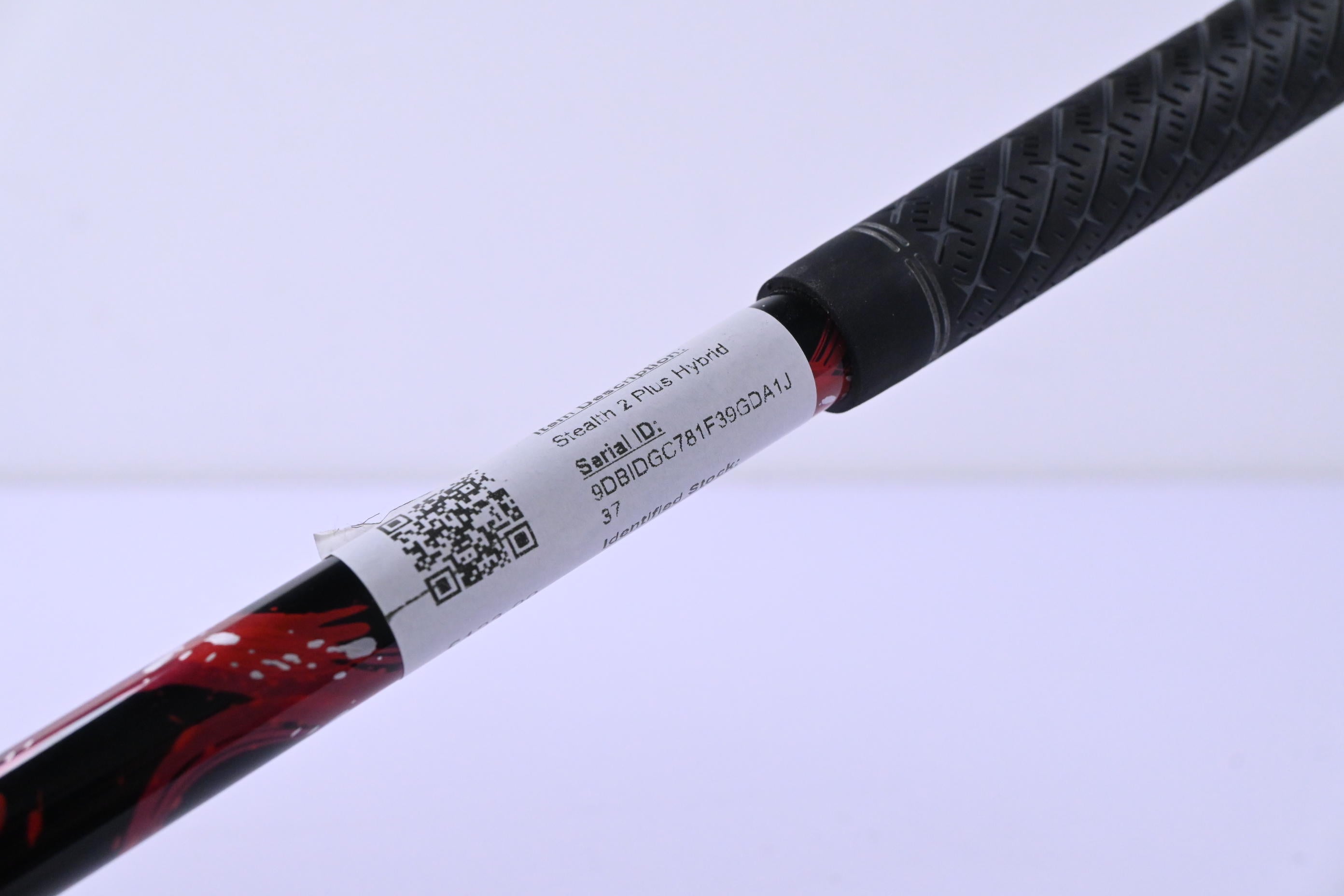 Left Hand Taylormade Stealth 2 Plus #3 Hybrid / 19.5 Degree / Stiff Flex Red 85