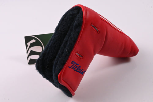 Scotty Cameron 2002 Red Flag Putter Cover / Blade / Red