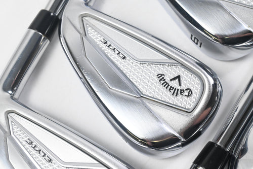 Callaway Elyte Irons / 4-PW+GW / Stiff Flex Vector 90 Shafts