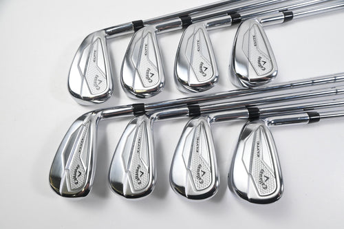 Callaway Elyte Irons / 4-PW+GW / Stiff Flex Vector 90 Shafts