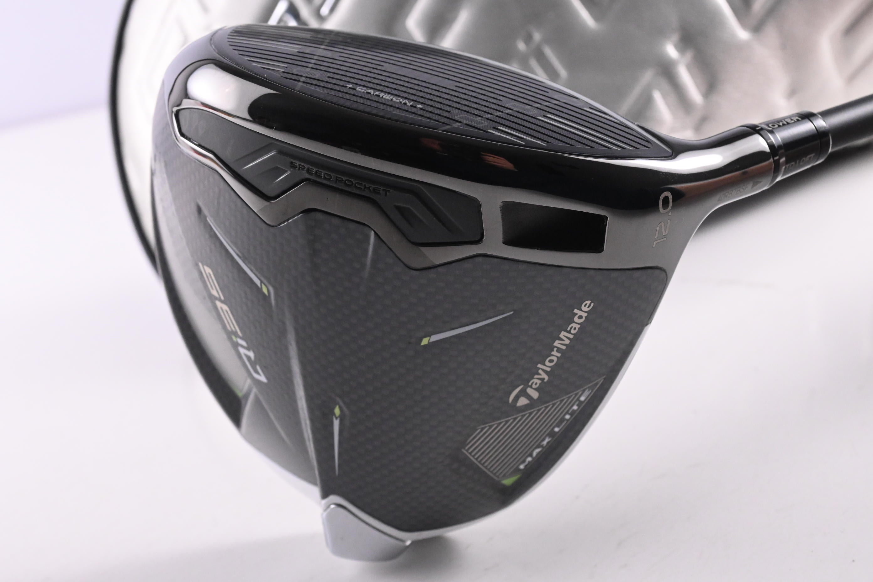 Taylormade Qi35 Max Lite Driver / 12 Degree / Regular Flex Cypher 2.0 50 Shaft
