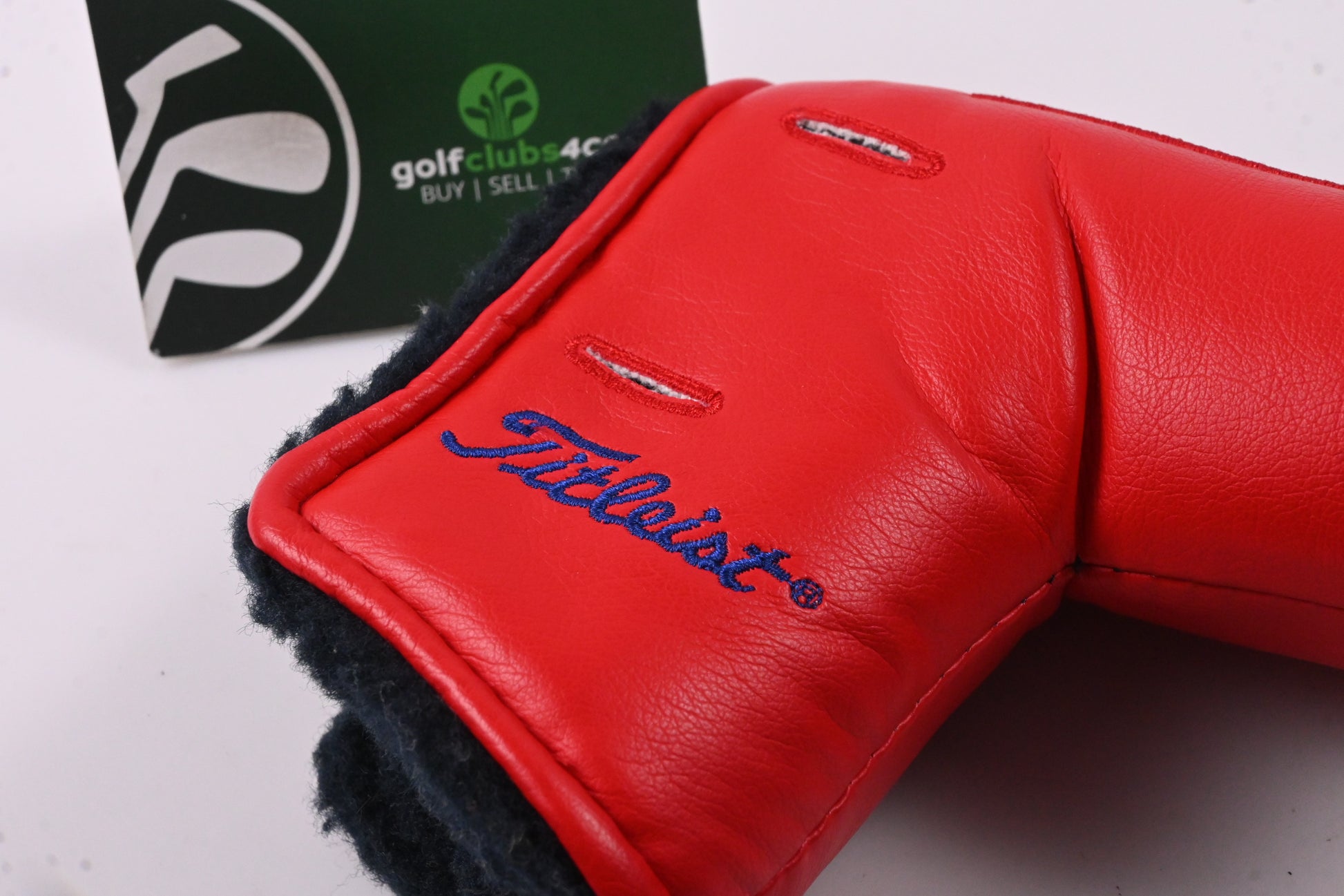 Scotty Cameron 2002 Red Flag Putter Cover / Blade / Red