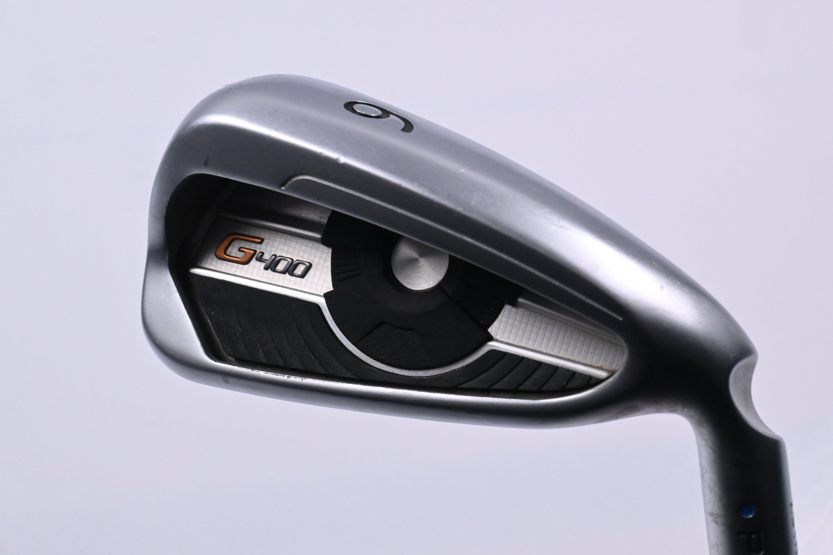 Ping G400 #6 Iron / Blue Dot / Regular Flex Ping AWT 2.0 Shaft