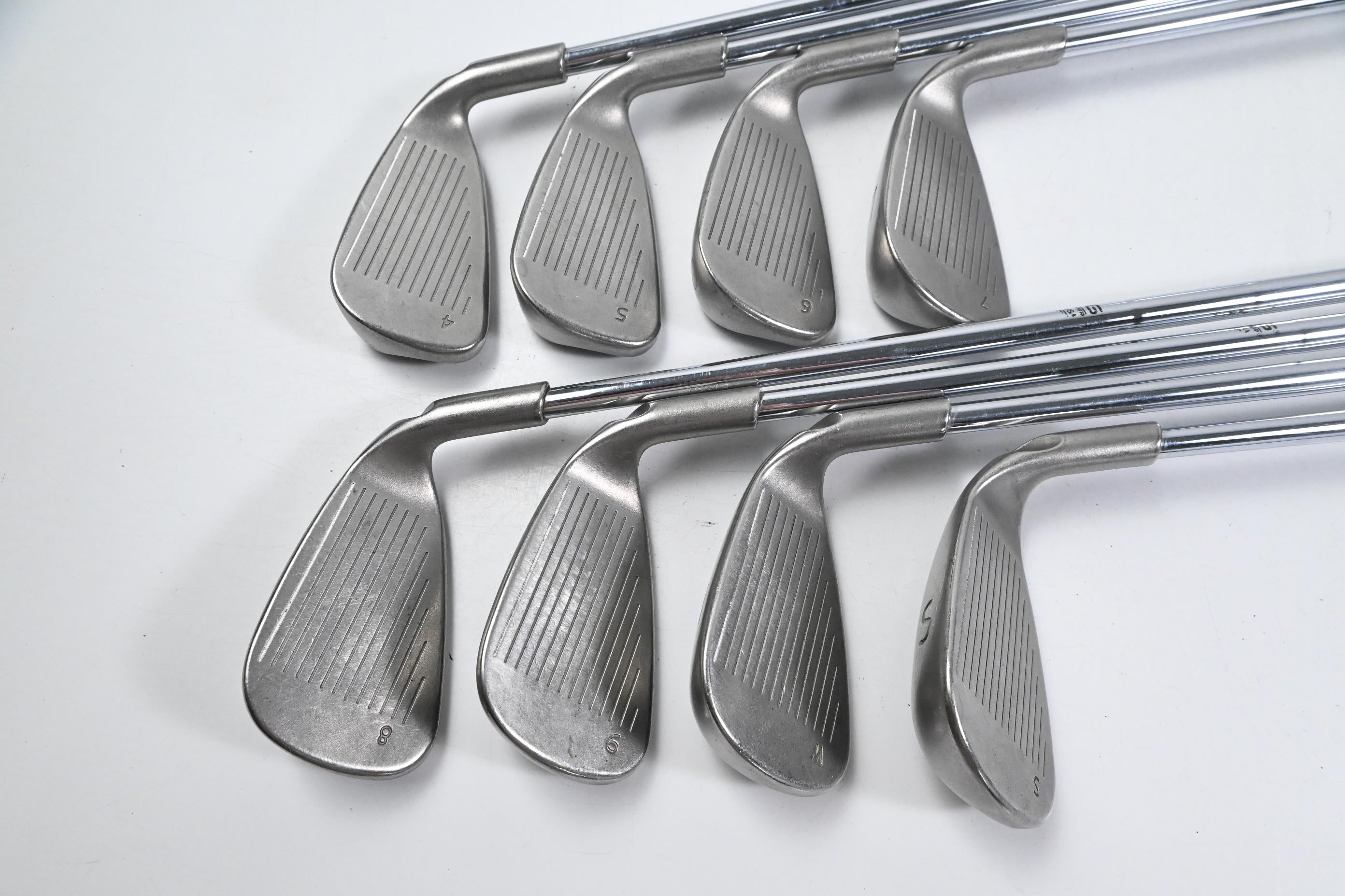 Left Hand Ping G5 Irons / 4-PW+SW / Green Dot / Regular Flex Ping Shafts