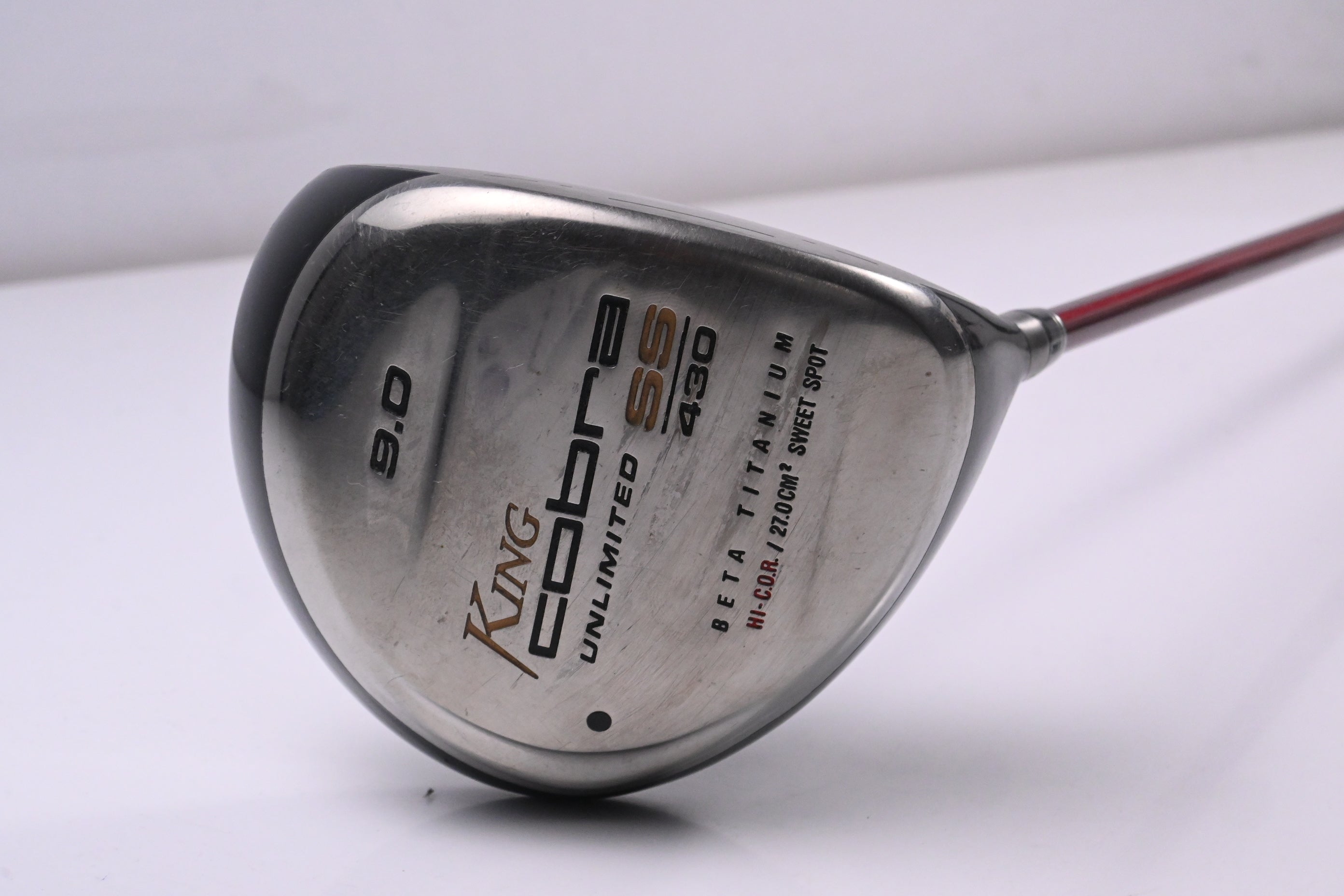 Cobra SS Driver / 9 Degree / Stiff Flex Cobra Graphite Design Tour 55 Shaft