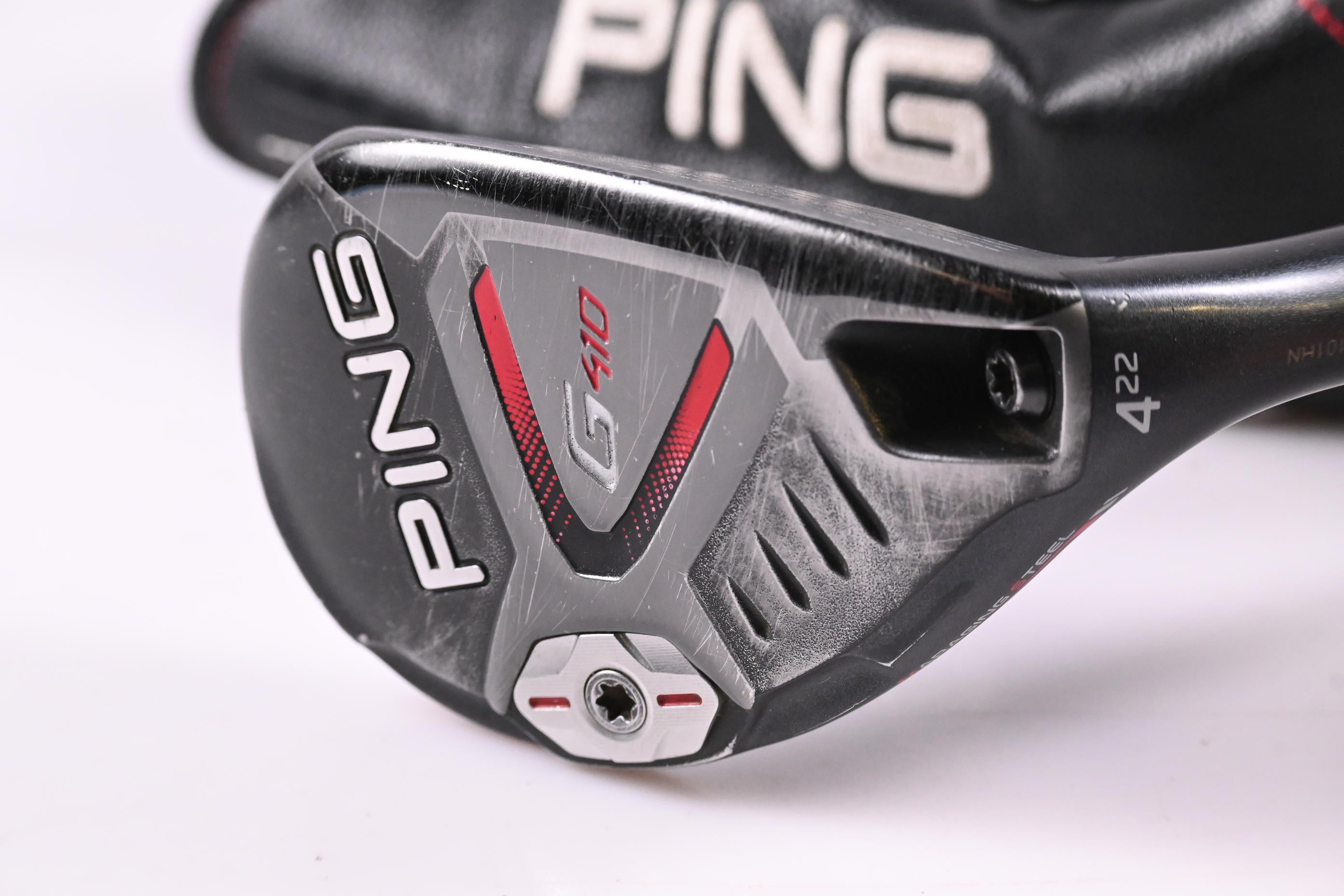 Ping G410 #4 Hybrid / 22 Degree / Senior Flex Ping Alta CB Red 70 Shaft