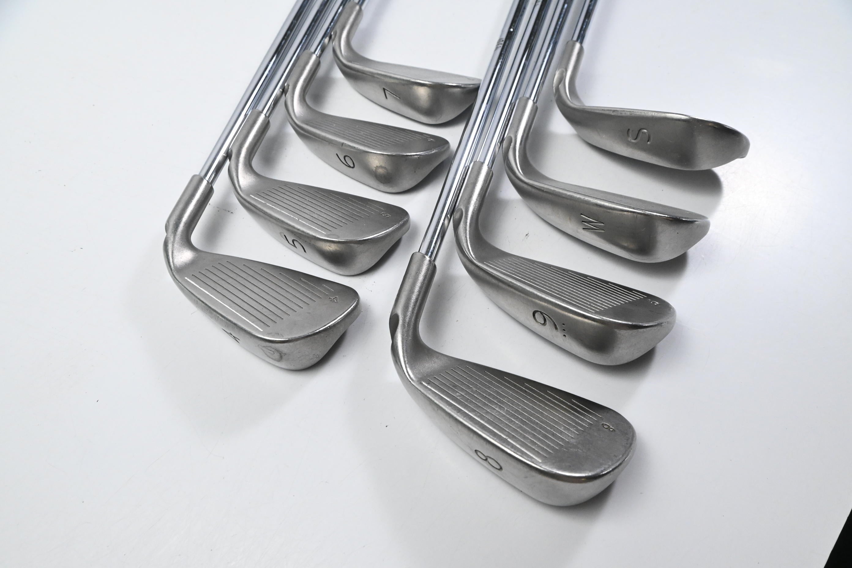 Left Hand Ping G5 Irons / 4-PW+SW / Green Dot / Regular Flex Ping Shafts