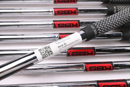 Titleist T300 2021 Irons / 4-PW+48° / Stiff Flex KBS Tour Shafts