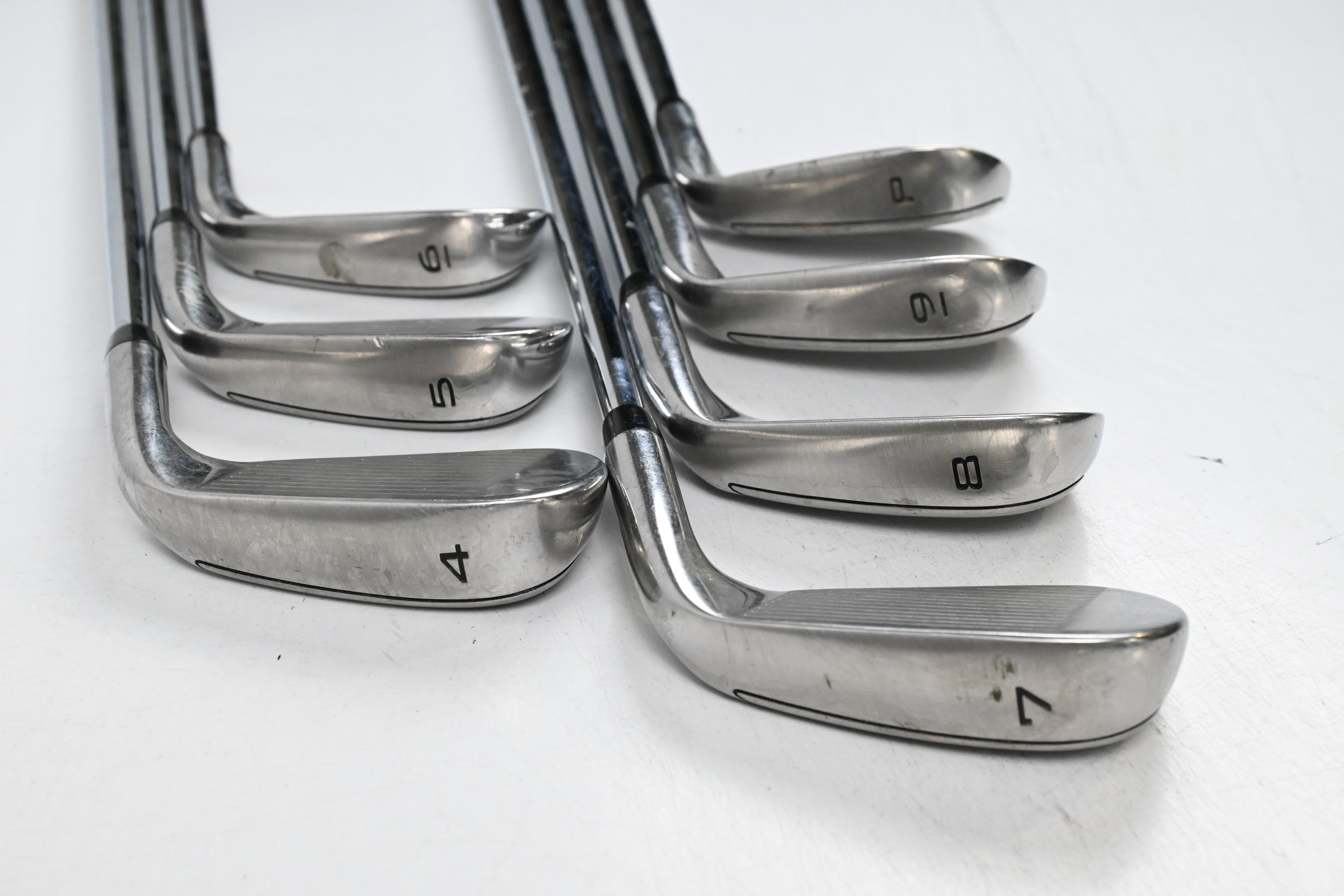Left Hand Callaway Paradym Ai Smoke Irons / 4-PW / Stiff Flex Dynamic Gold 105