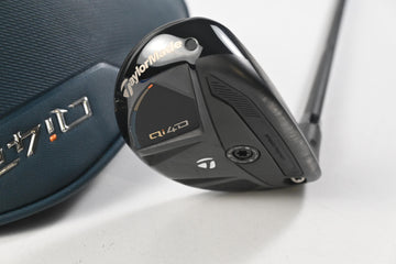 Taylormade Qi4D #3 Hybrid / 19 Degree / Stiff Flex REAX By KBS White 75 Shaft