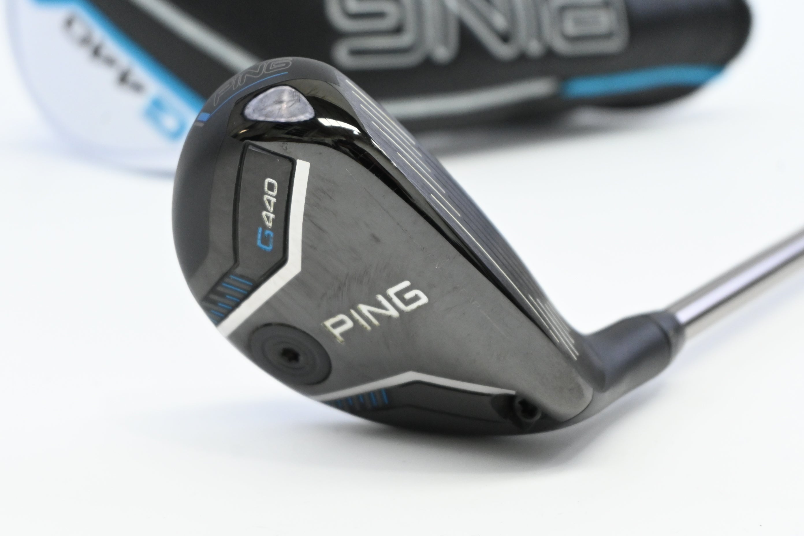 Ping G440 #6 Hybrid / 30 Degree / Stiff Flex Ping Tour 2.0 Chrome 85 Shaft