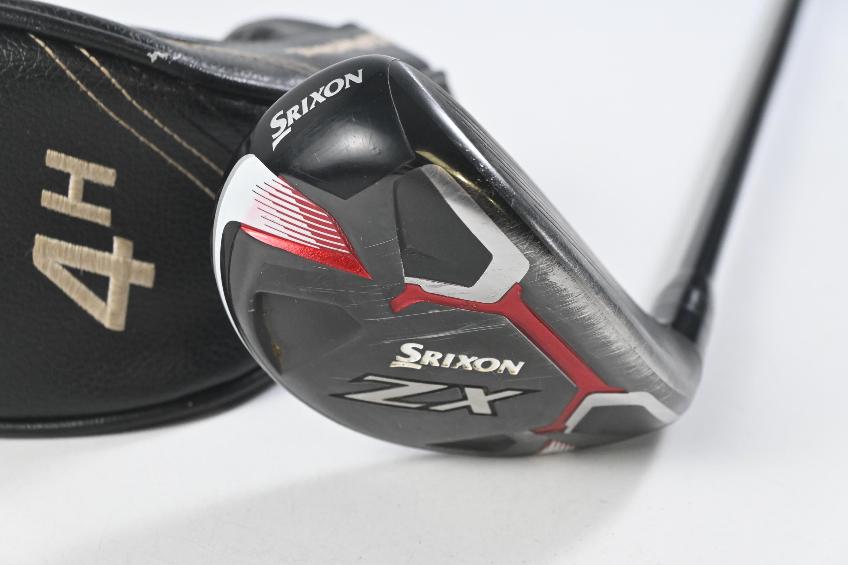 Srixon ZX #4 Hybrid / 22 Degree / Stiff Flex Hzrdus Smoke Black RDX 80 Shaft