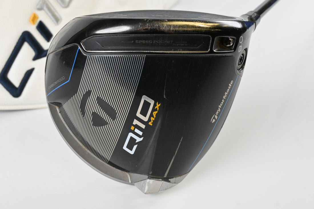 Taylormade Qi10 Max Driver / 9 Degree / Regular Flex Fujikura Ventus TR Blue 5