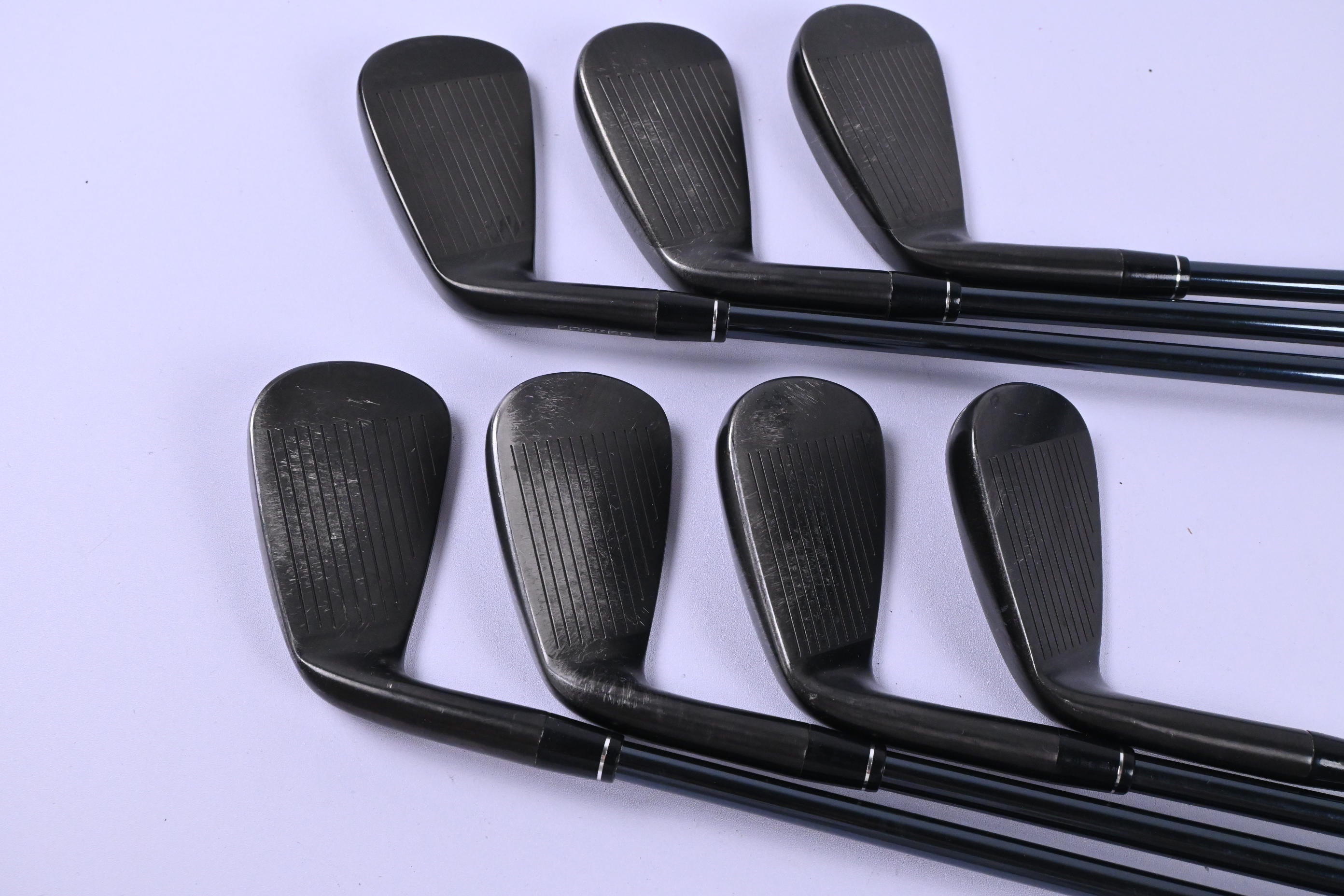 Callaway Apex Ti Fusion Irons / 5-PW+GW / Stiff Flex UST HX Recoil Dart 80