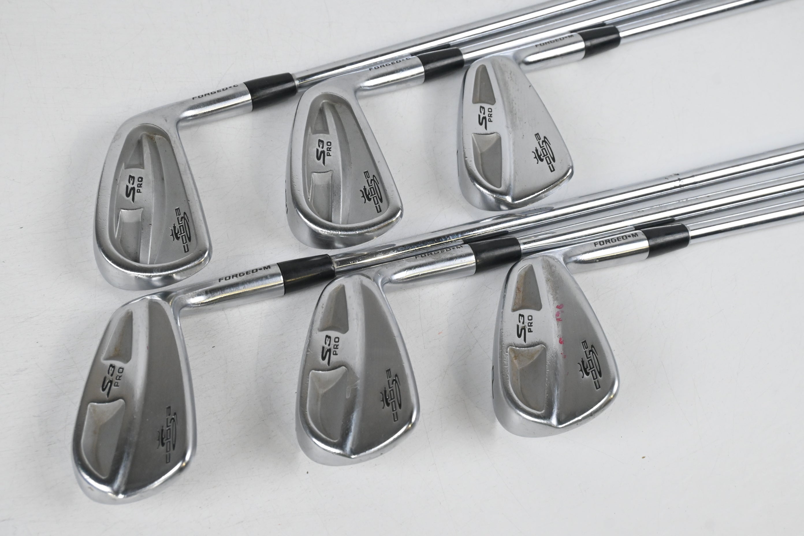 Cobra S3 Pro Irons / 5-PW / Stiff Flex Dynamic Gold S200 Shafts