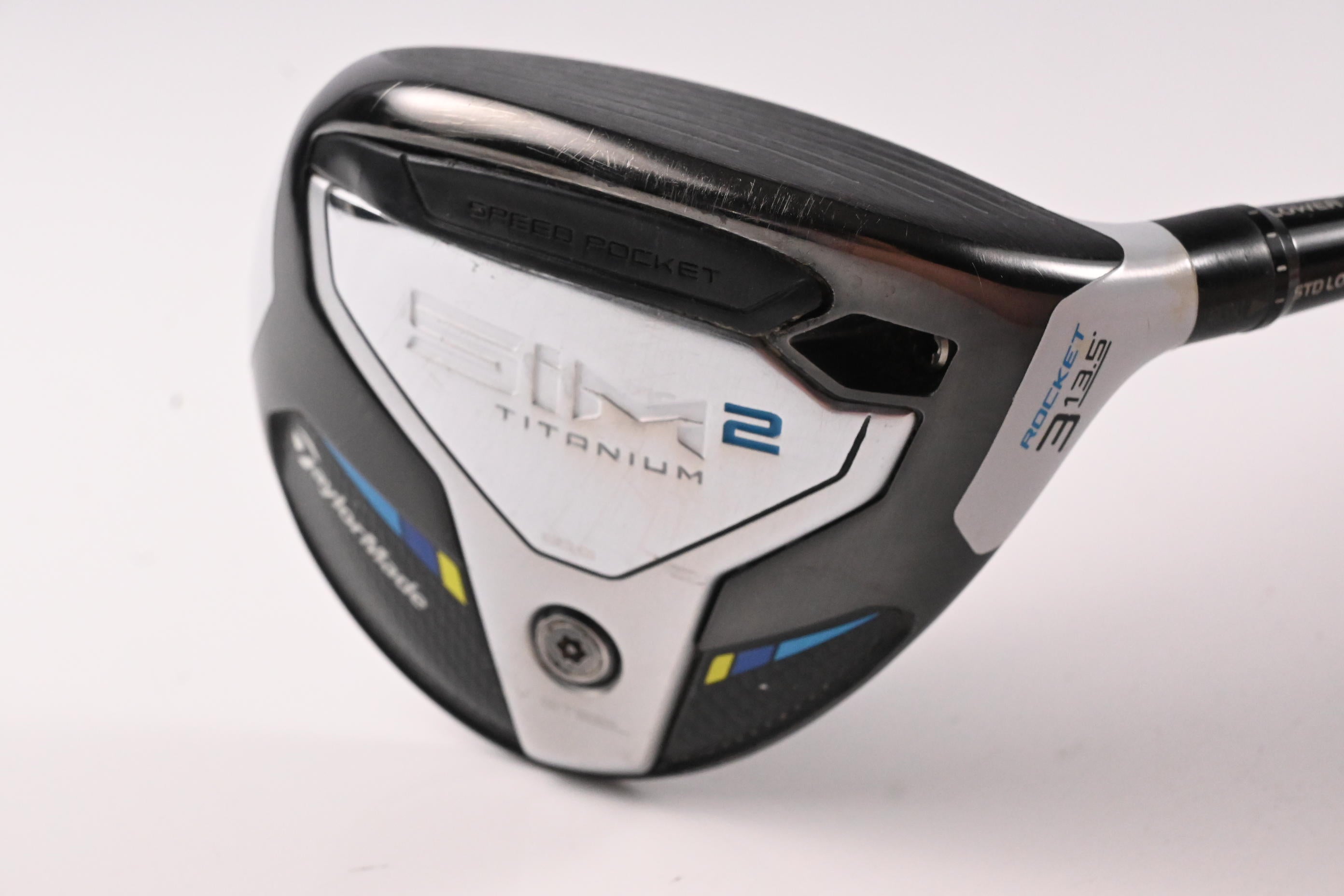 Taylormade SIM2 Ti Rocket #3 Wood / 13.5 Degree / X-Flex HZRDUS Smoke Blue RDX