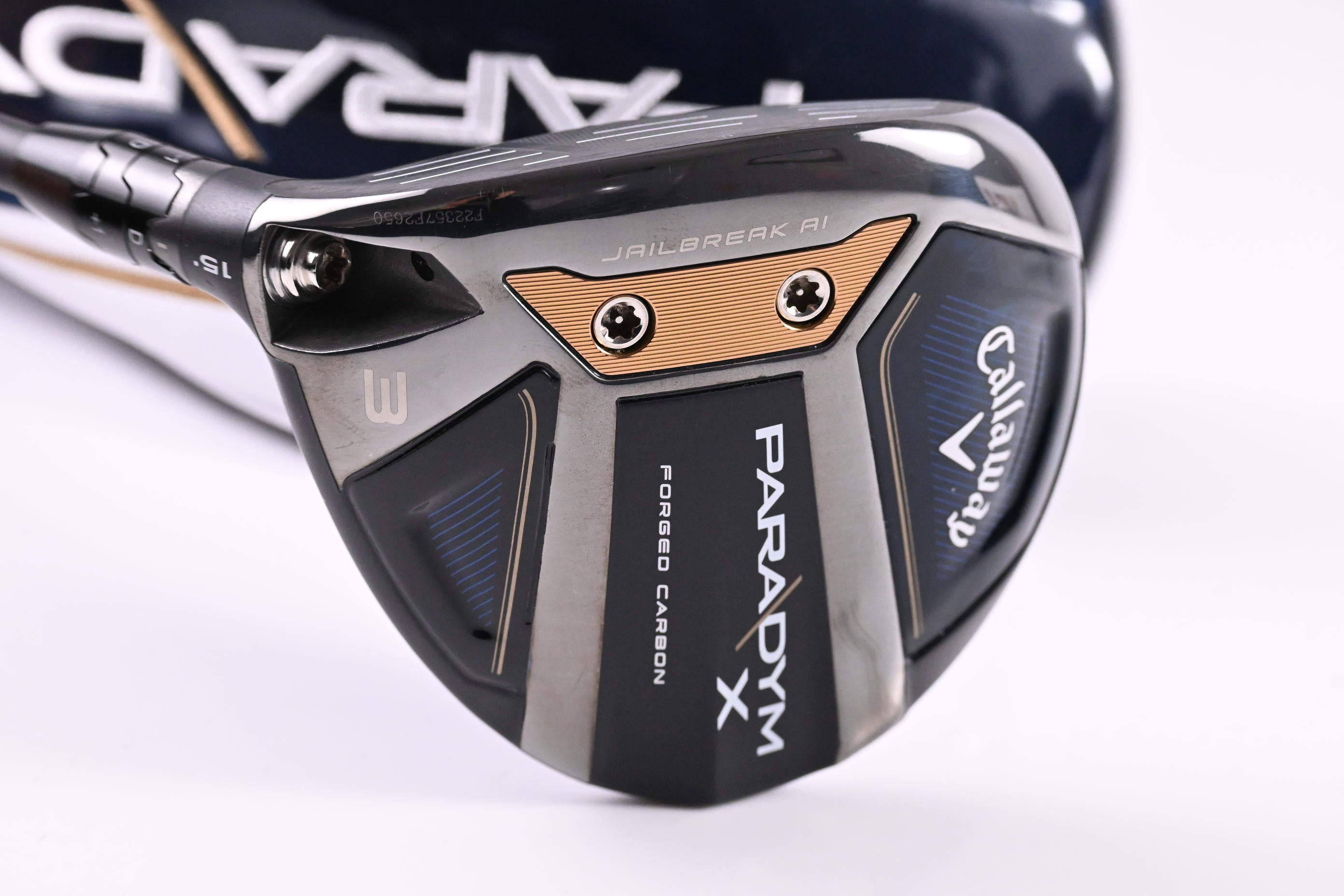 Left Hand Callaway Paradym X #3 Wood / 15 Degree / Stiff Flex Tensei Blue 75