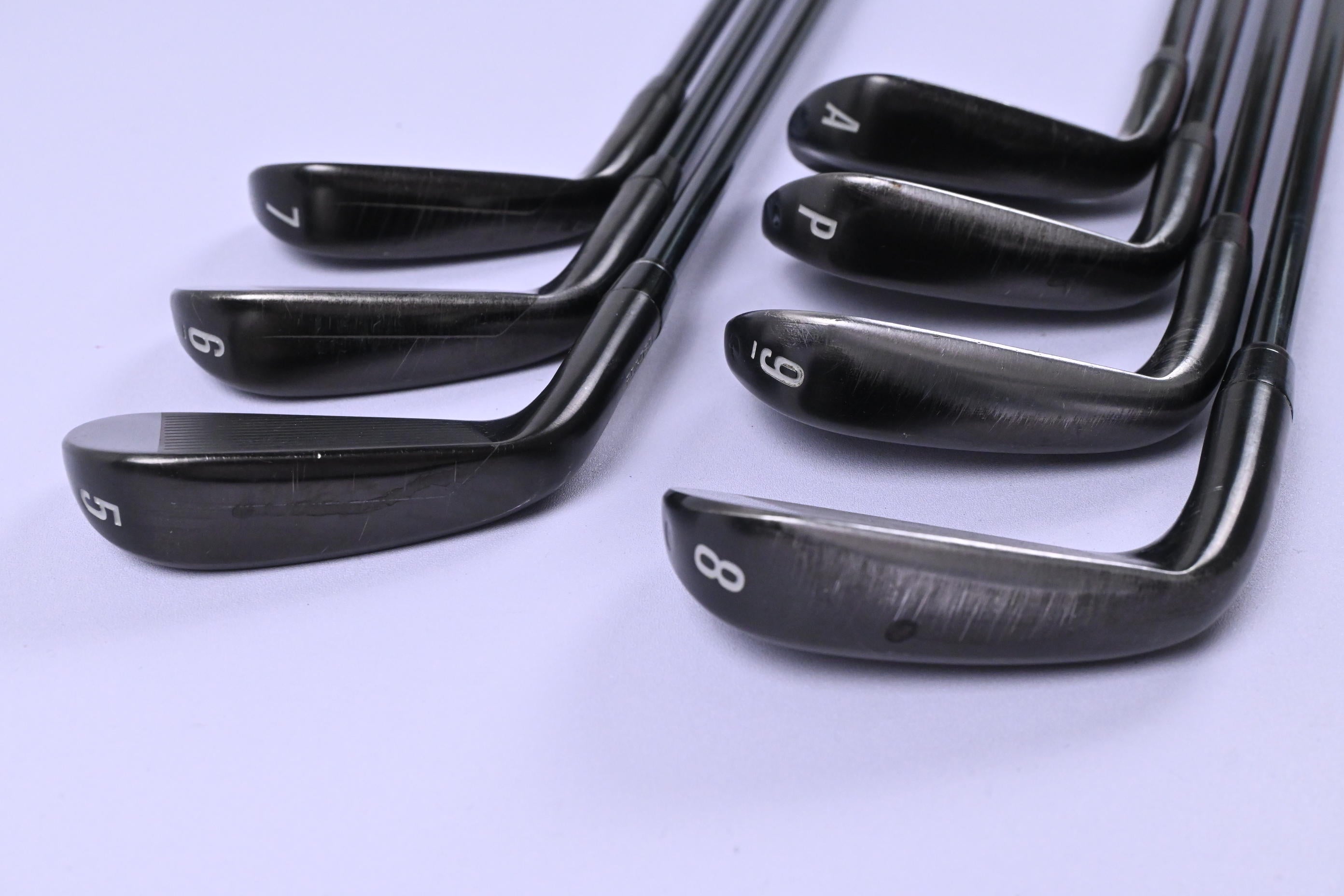 Callaway Apex Ti Fusion Irons / 5-PW+GW / Stiff Flex UST HX Recoil Dart 80