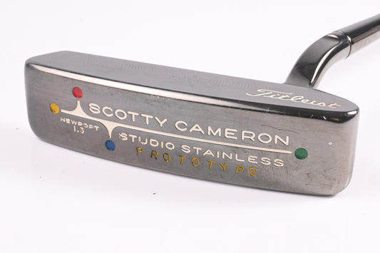 Scotty Cameron Studio Stainless Proto Black Pearl Newport 2.5 Putter / 34 Inch