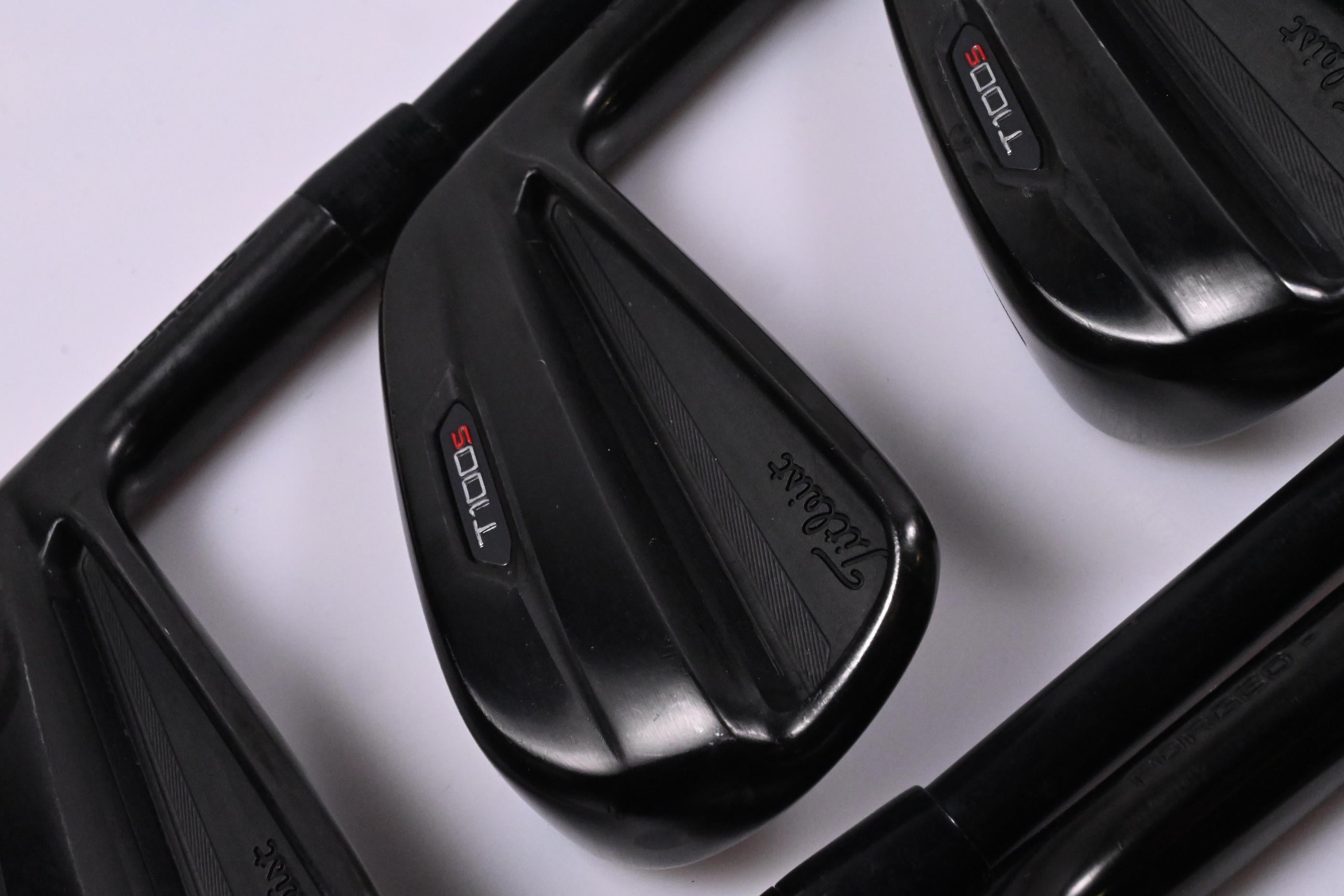Titleist T100.S Ltd Edition Black Irons / 5-PW / Stiff Flex AMT Red S300 Shafts