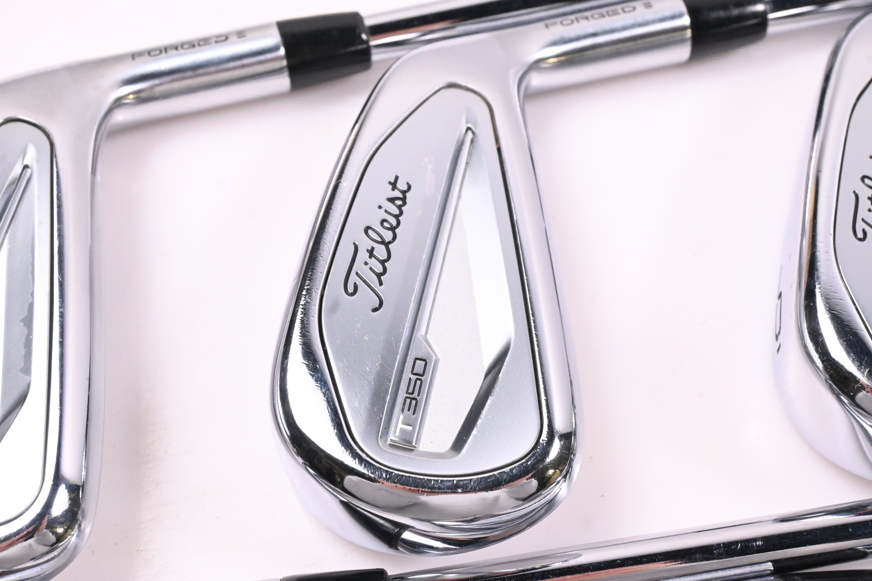 Titleist T350 Irons / 4-9i / Regular Flex AMT Red R300 Shafts