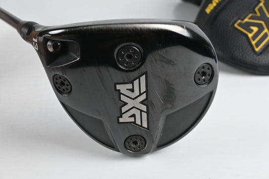 Left Hand PXG Secret Weapon Mini Driver / 13 Degree / Stiff Flex Denali Blue 60