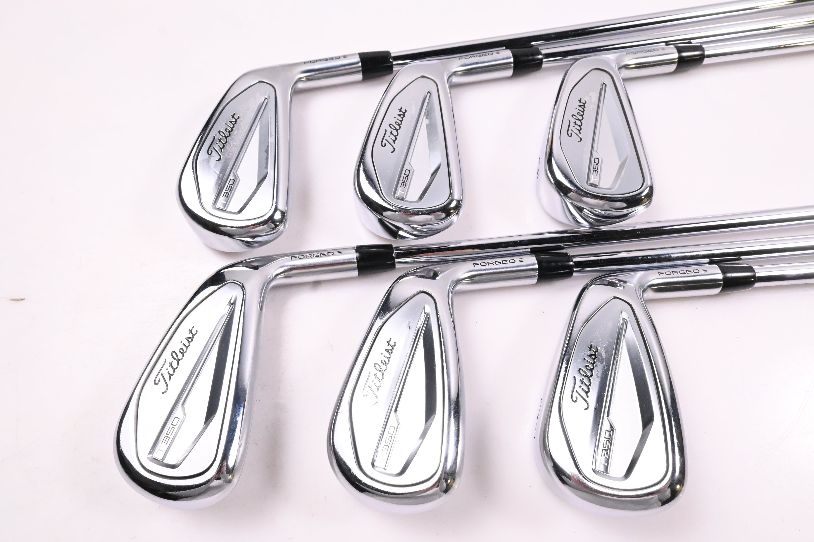 Titleist T350 Irons / 4-9i / Regular Flex AMT Red R300 Shafts