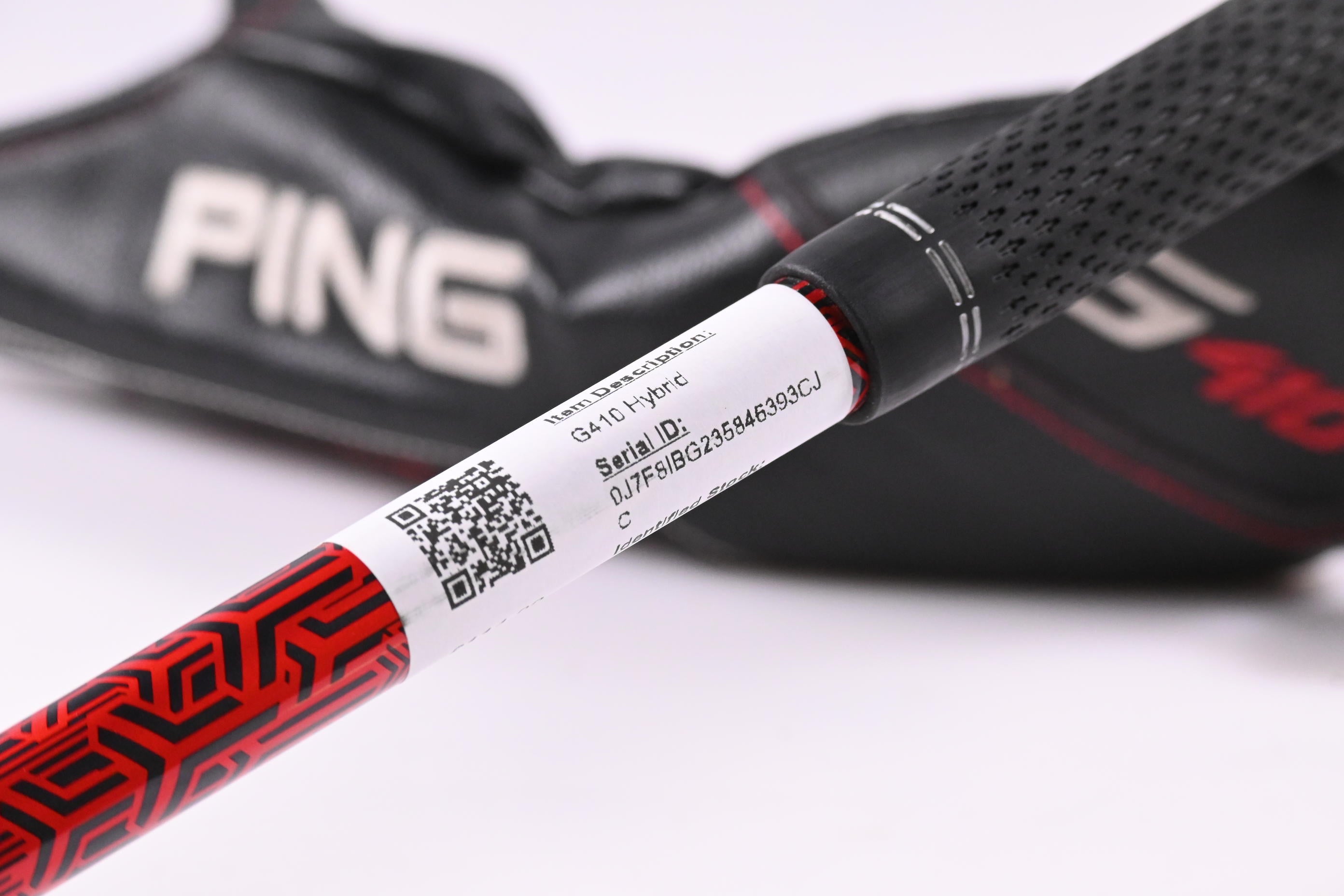 Ping G410 #4 Hybrid / 22 Degree / Senior Flex Ping Alta CB Red 70 Shaft