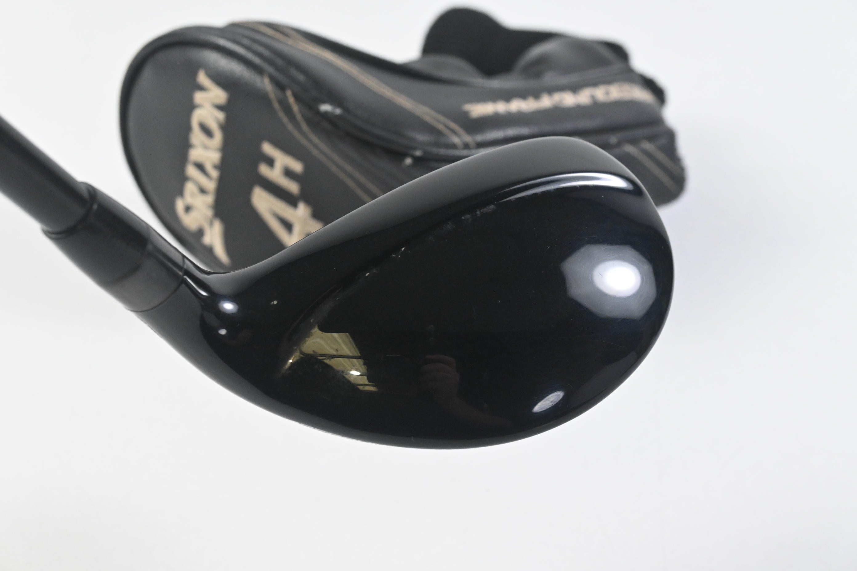 Srixon ZX #4 Hybrid / 22 Degree / Stiff Flex Hzrdus Smoke Black RDX 80 Shaft