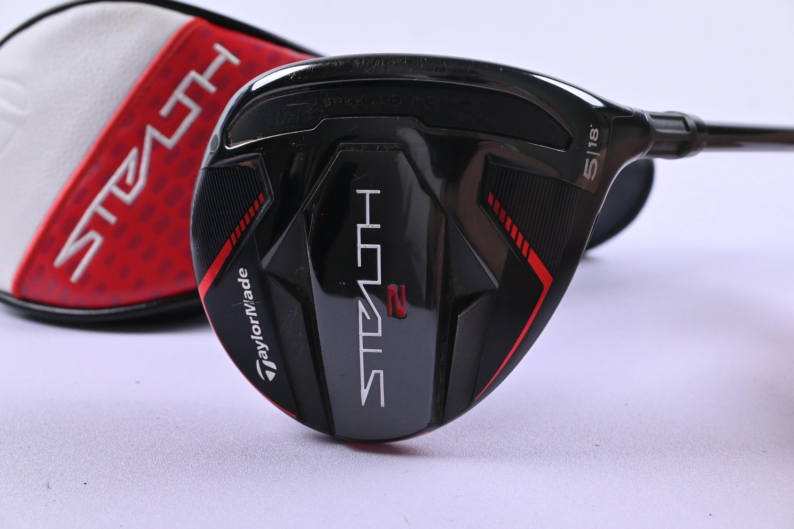 Taylormade Stealth 2 #5 Wood / 18 Degree / Regular Flex Fujikura Ventus Red 5