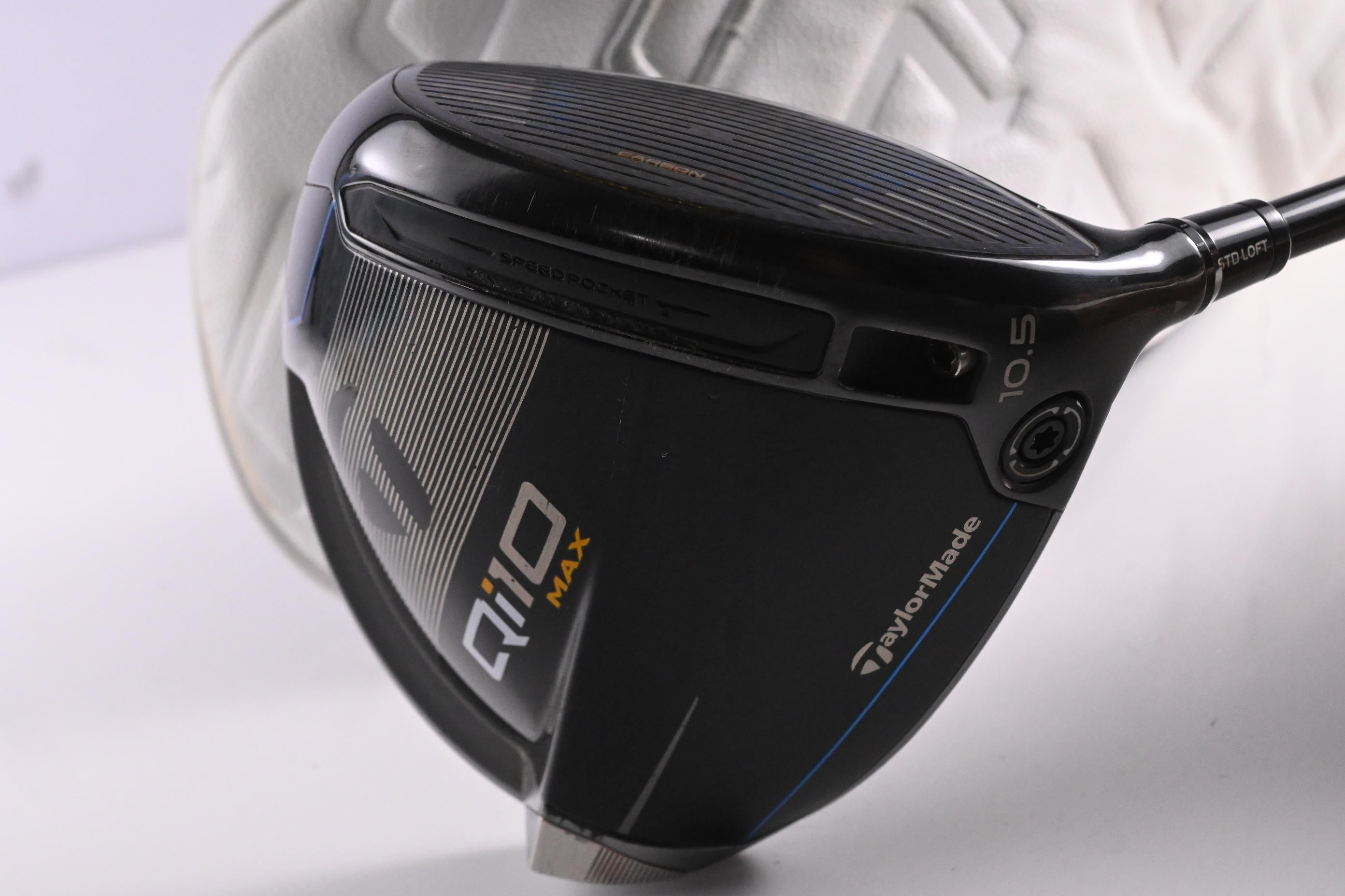 Taylormade Qi10 Max Driver / 10.5 Degree / Regular Flex Ventus TR Red 5 Shaft