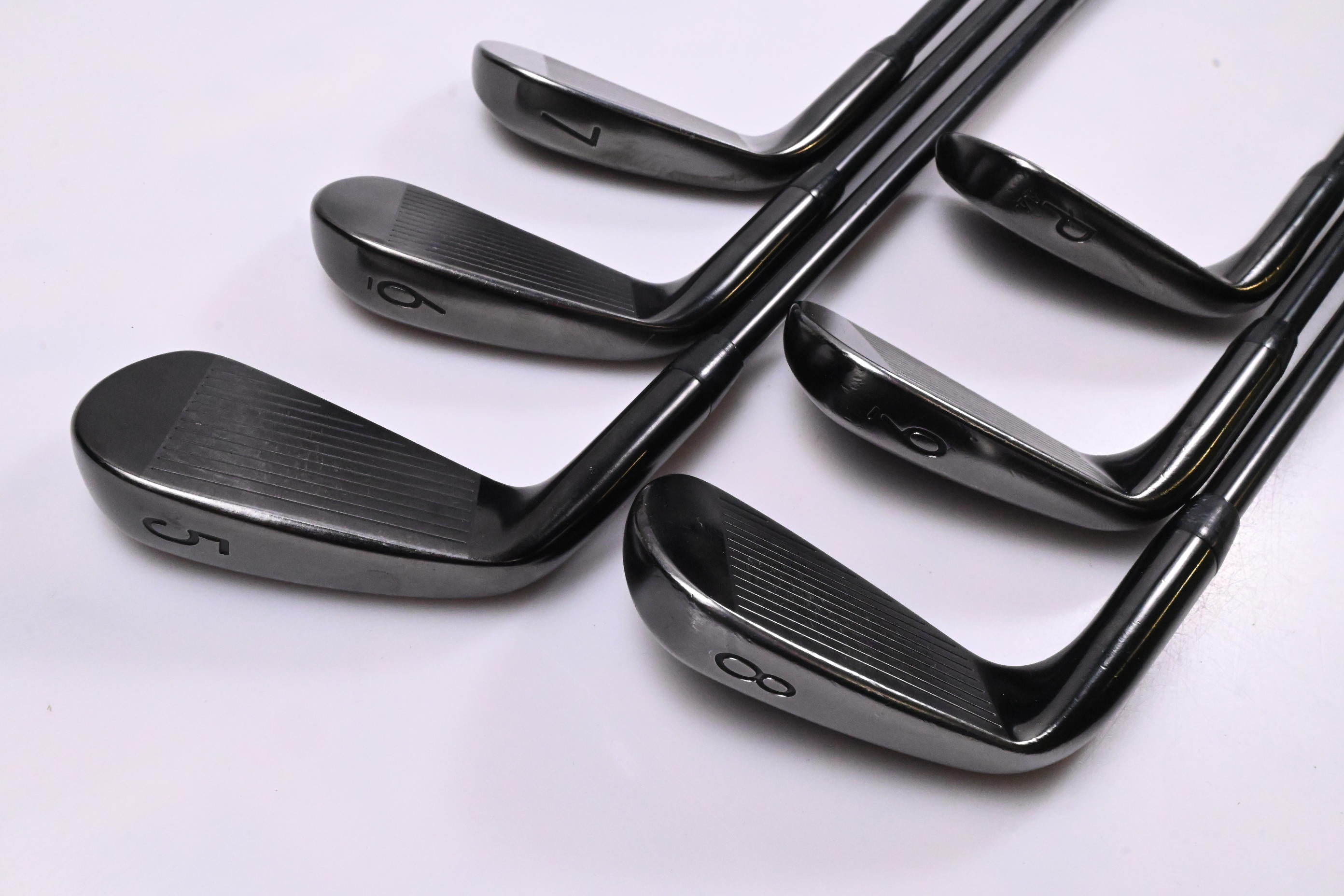 Titleist T100.S Ltd Edition Black Irons / 5-PW / Stiff Flex AMT Red S300 Shafts