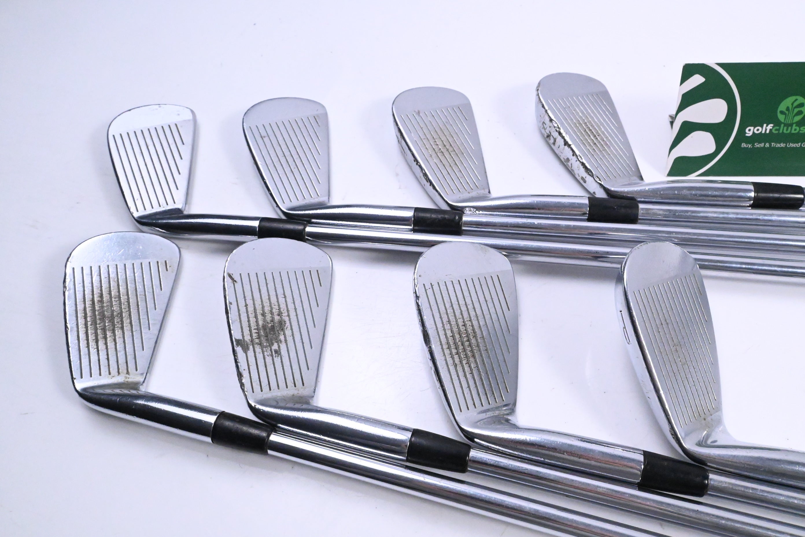 Mizuno MP-37 Irons / 2-PW / Regular Flex Dynamic Gold R300 Shafts / No 9 Iron