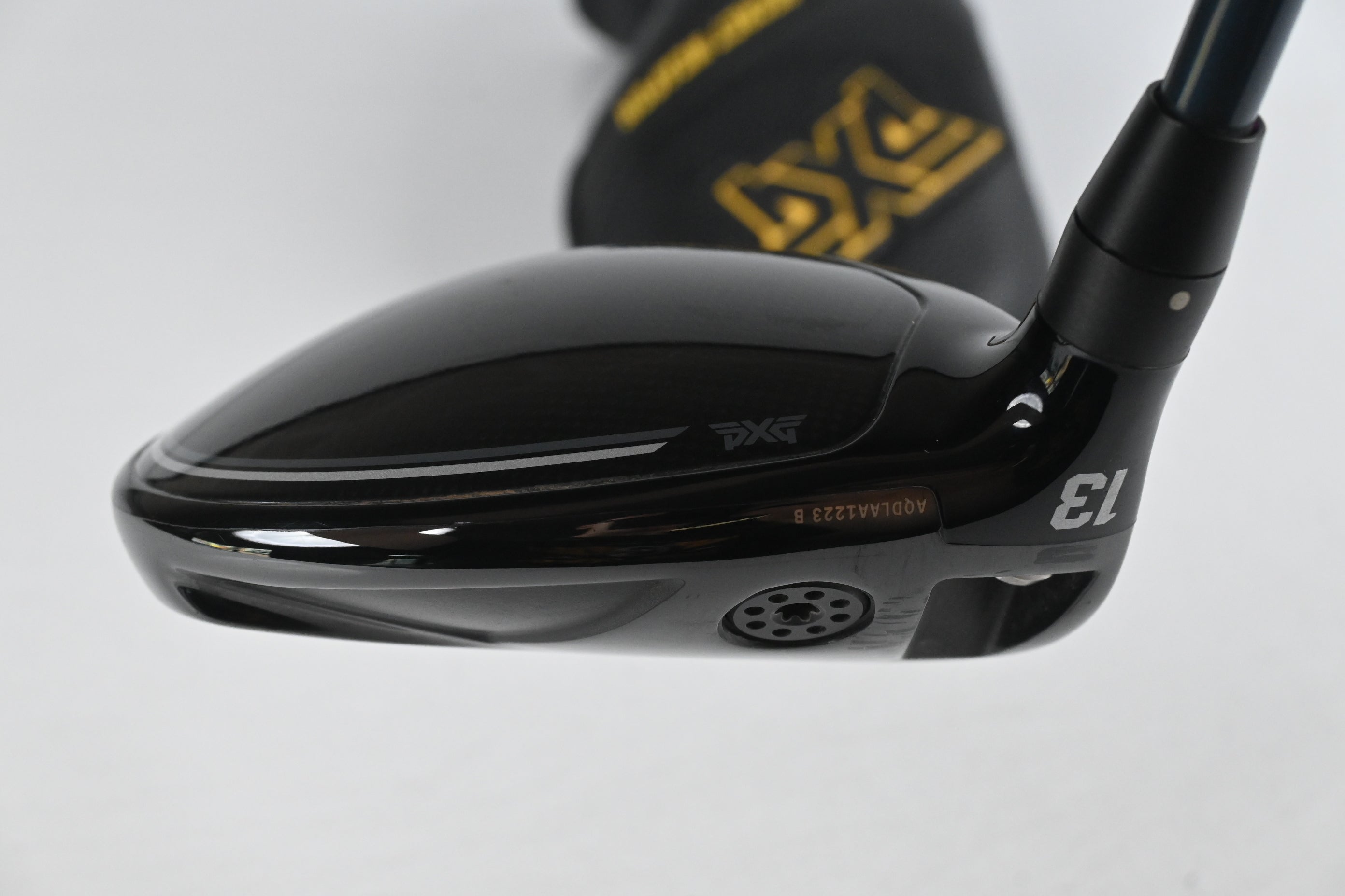 Left Hand PXG Secret Weapon Mini Driver / 13 Degree / Stiff Flex Denali Blue 60
