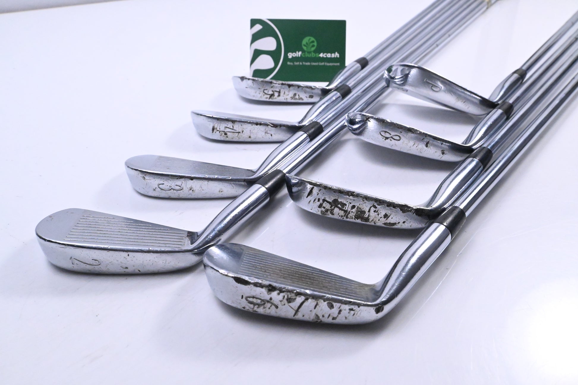 Mizuno MP-37 Irons / 2-PW / Regular Flex Dynamic Gold R300 Shafts / No 9 Iron